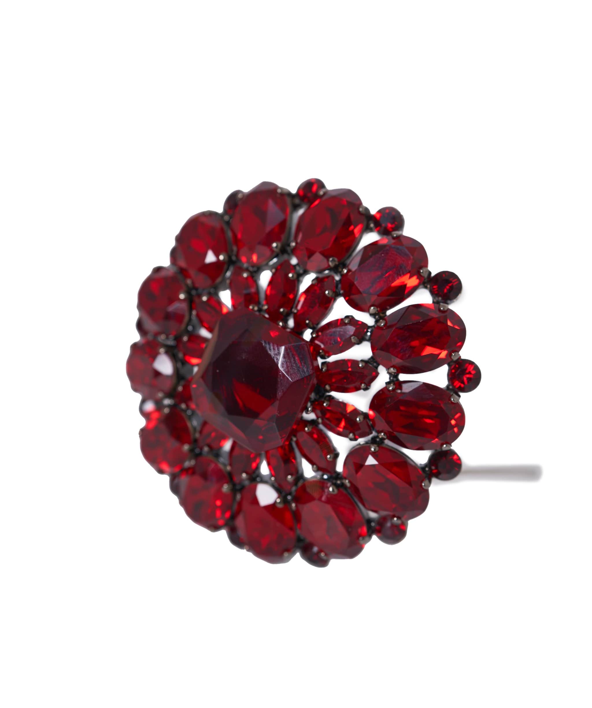 Dolce & Gabbana D&G Large Red Stone Brooch - AWC1041