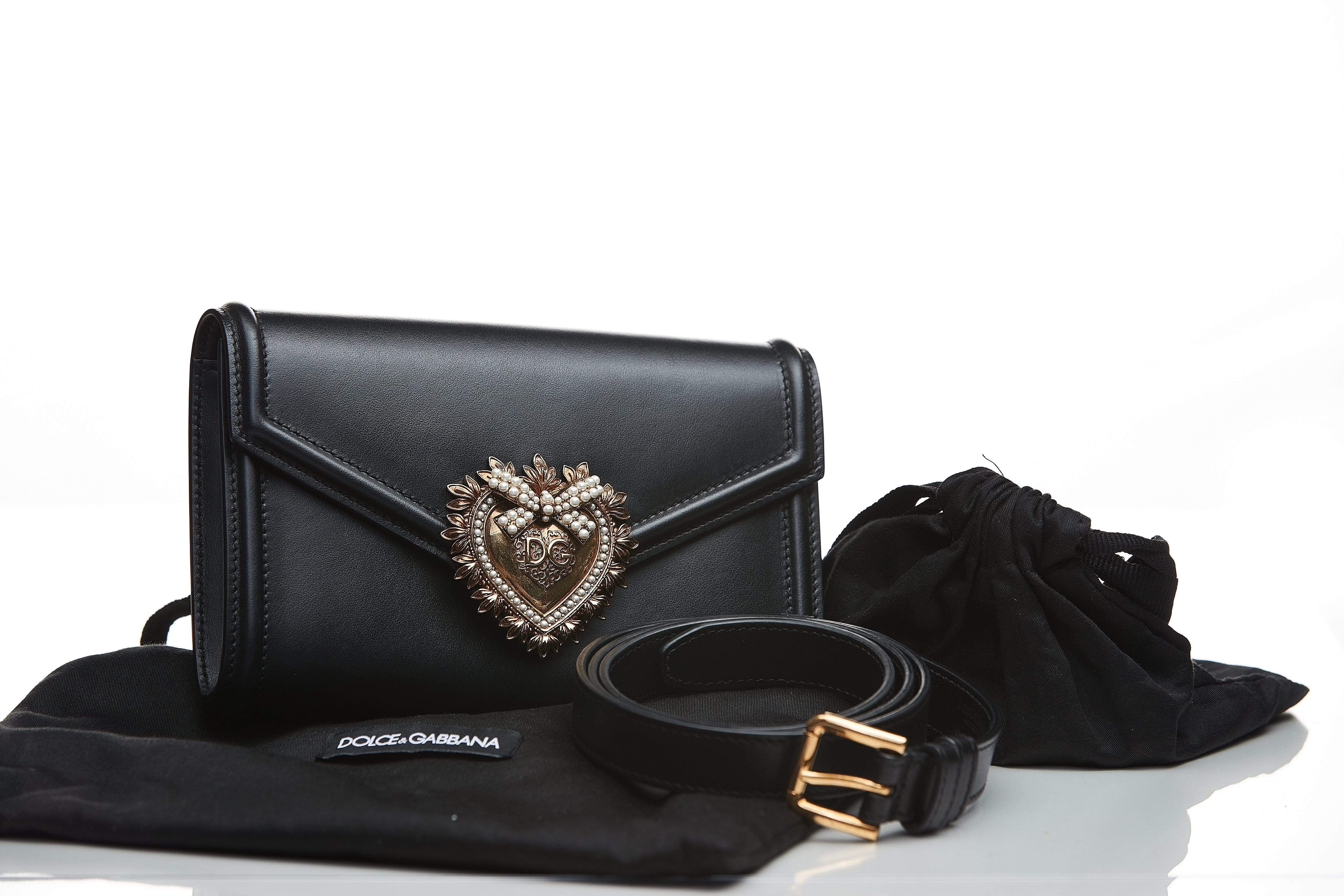 Dolce & Gabbana Dolce and Gabbana Black Belt bag