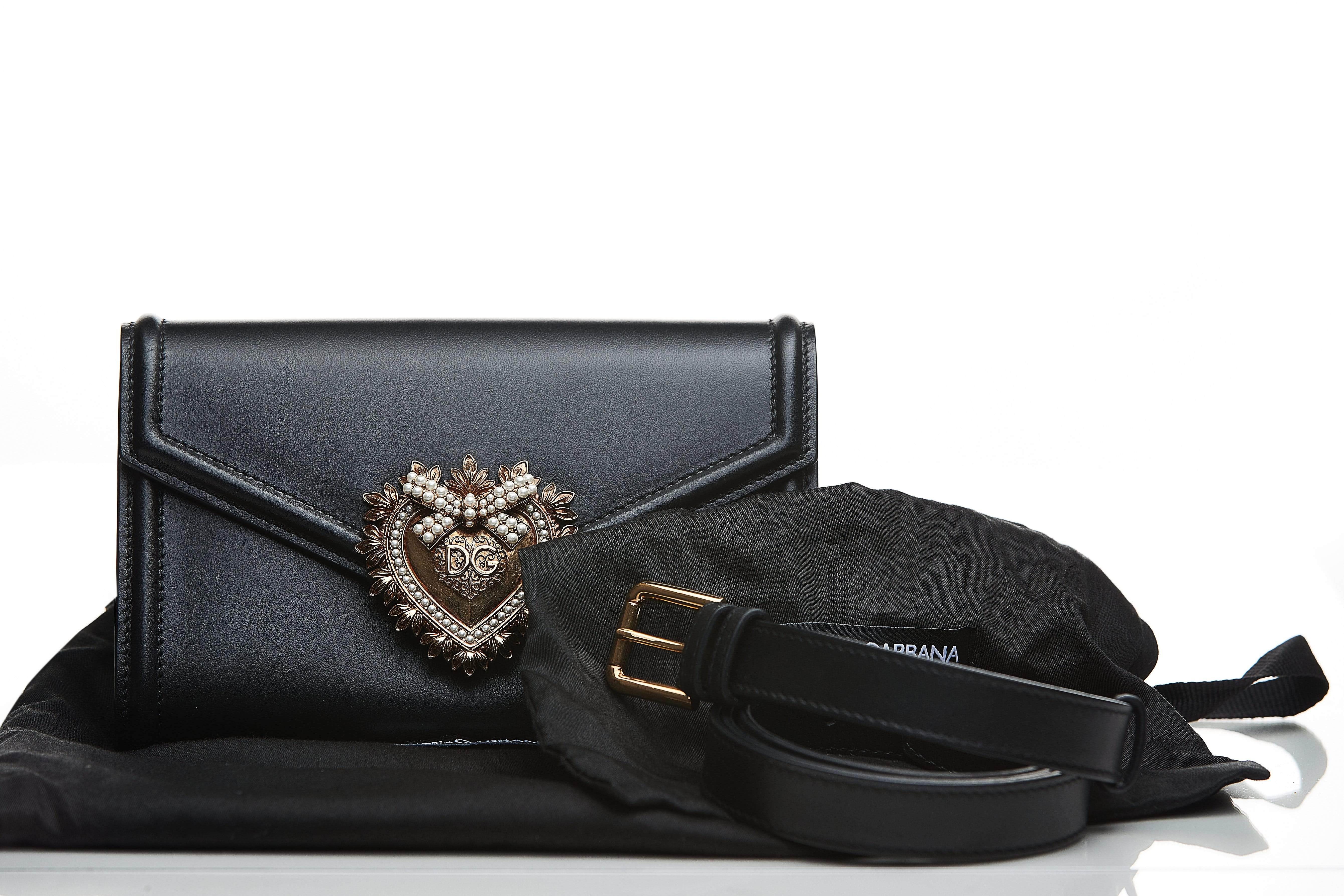 Dolce & Gabbana Dolce and Gabbana Black Belt bag