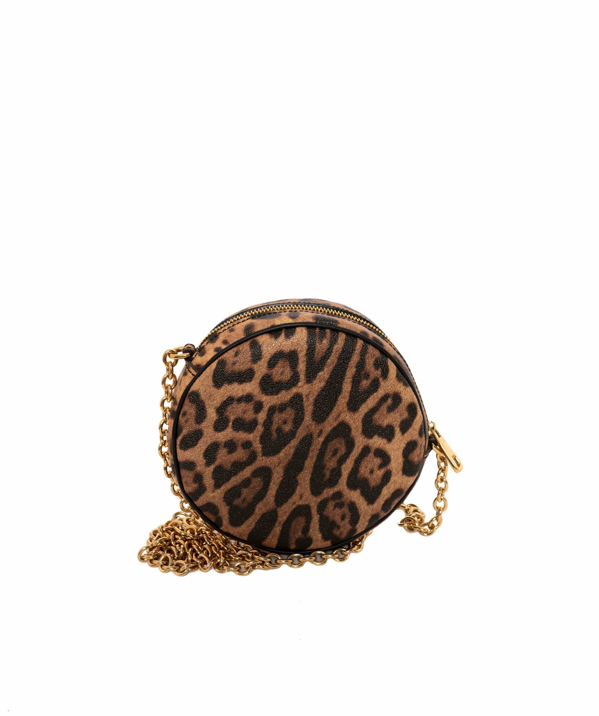 Dolce & Gabbana Dolce & Gabbana Leopard Print Round Cross body bag - AWL1221