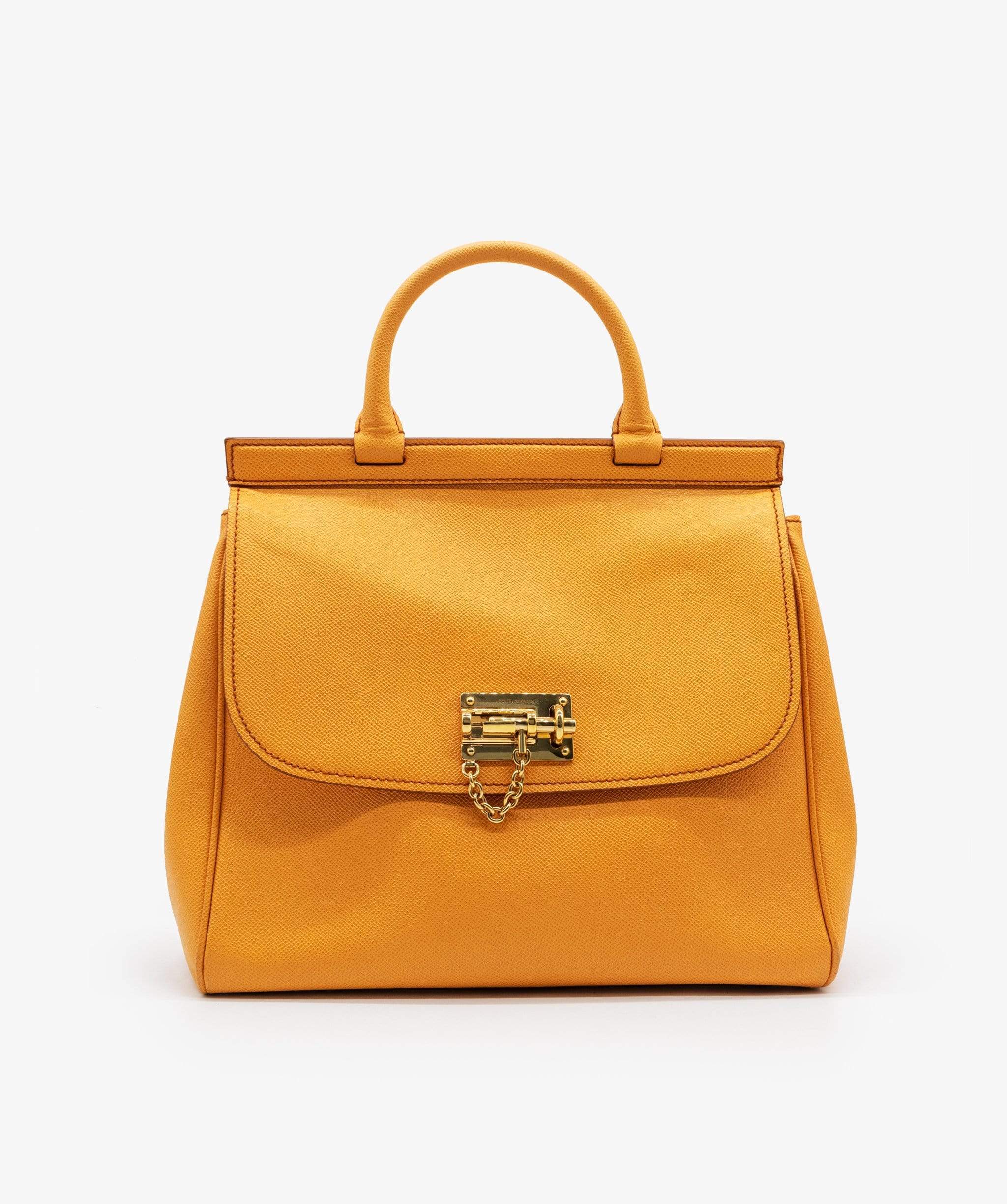 Dolce & Gabbana Dolce & Gabbana Mustard Monica Bag - RJL1054