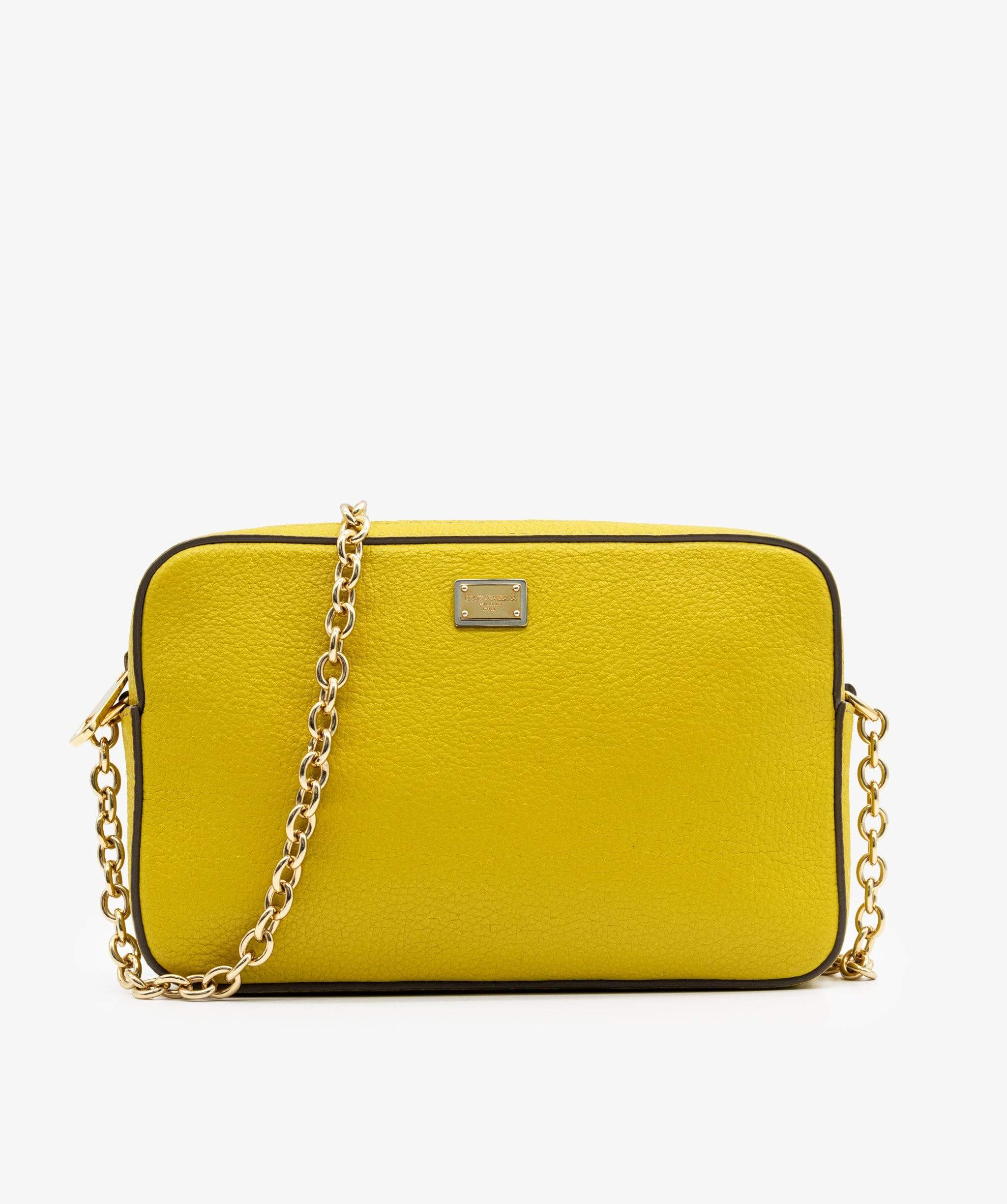 Dolce & Gabbana Dolce & Gabbana Yellow Camera Bag Chain