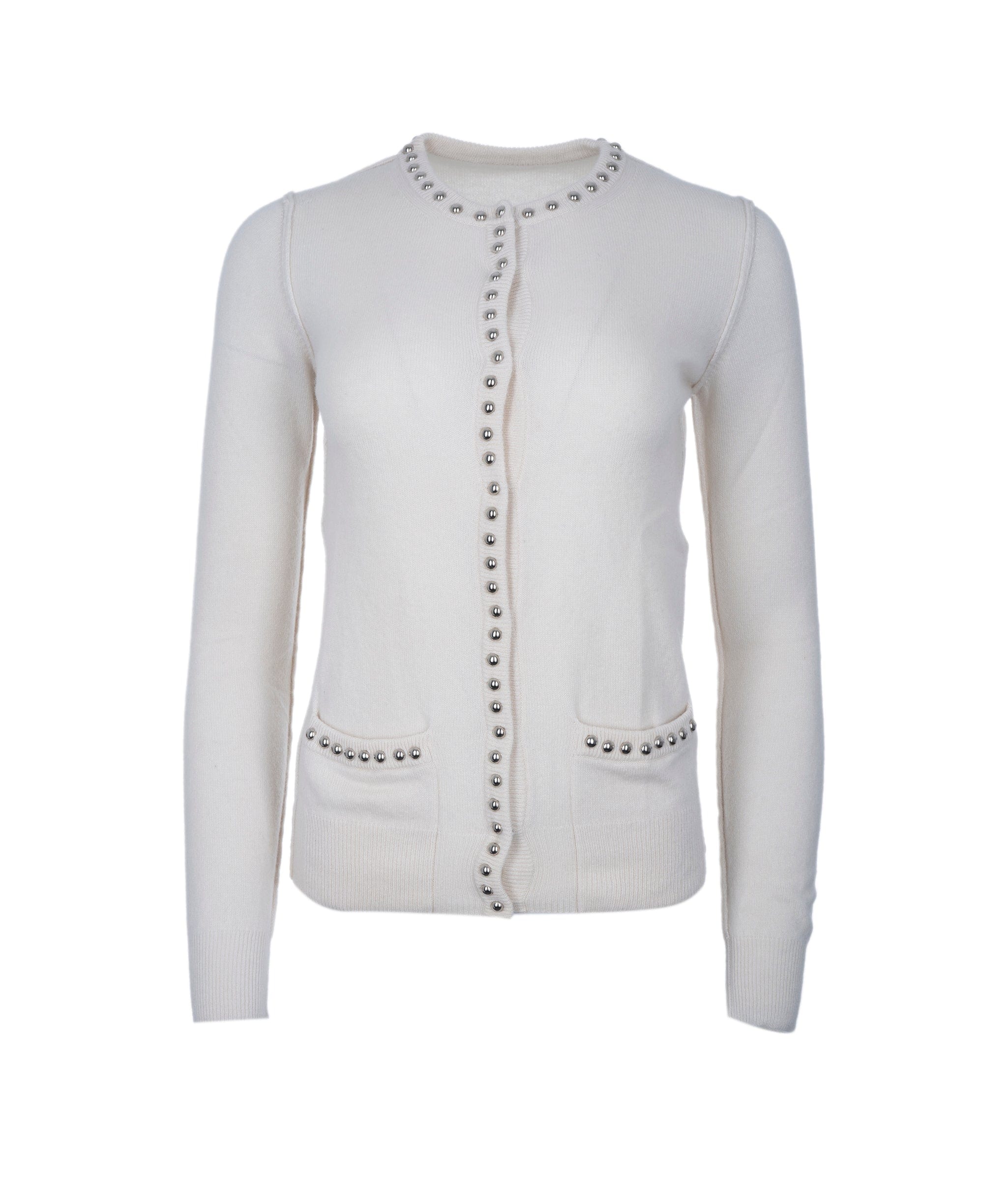 Dolce & Gabbana Dolce & Gabbana	Cashmere Studded Round Neck Cardigan ALC0349