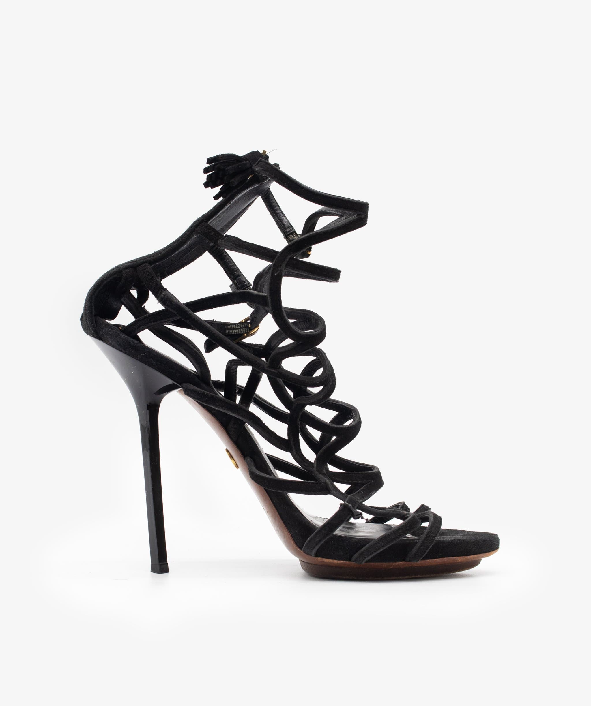 Emilio Pucci Emilio Pucci Suede Cut-out Heels - RJC1062