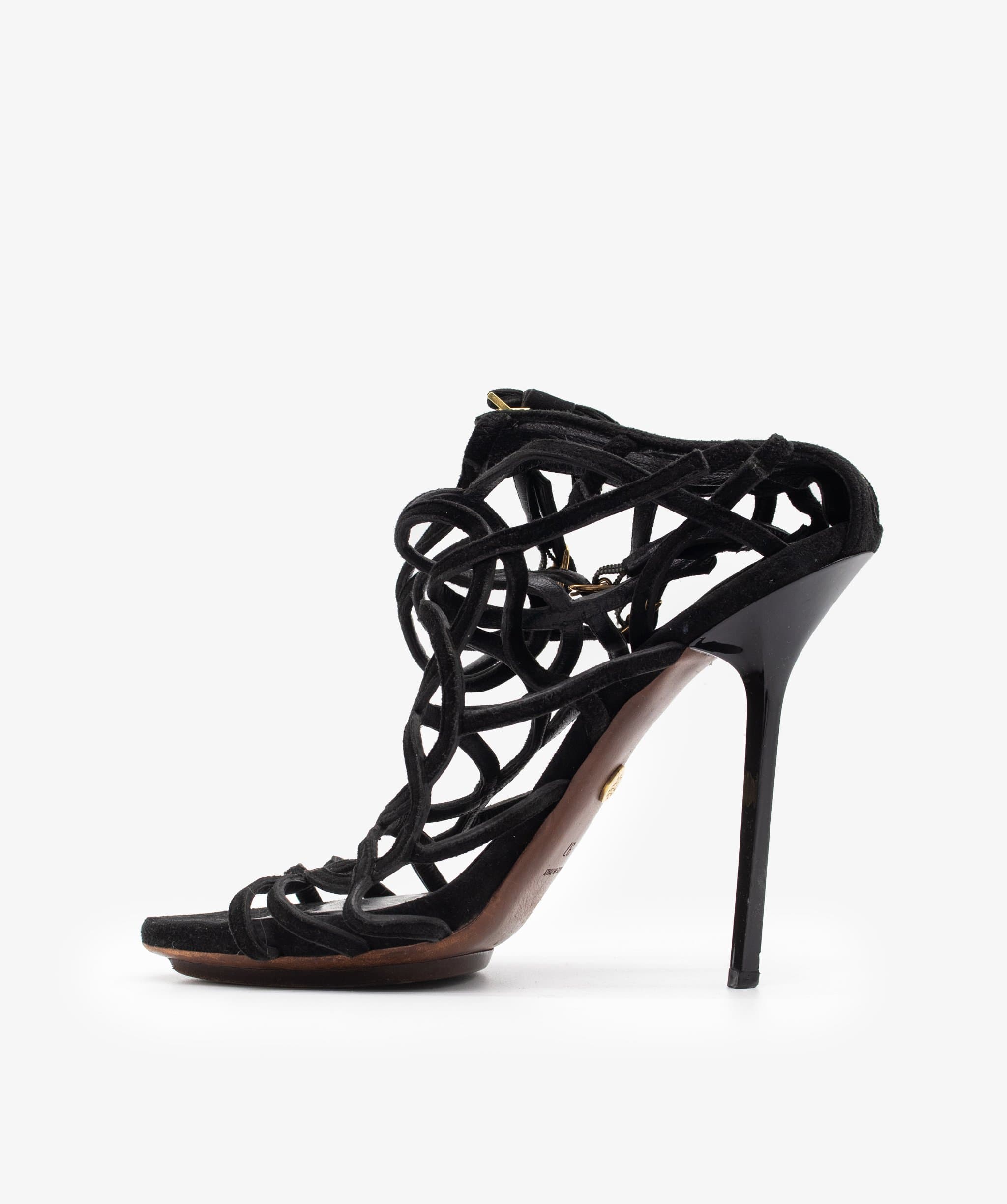 Emilio Pucci Emilio Pucci Suede Cut-out Heels - RJC1062