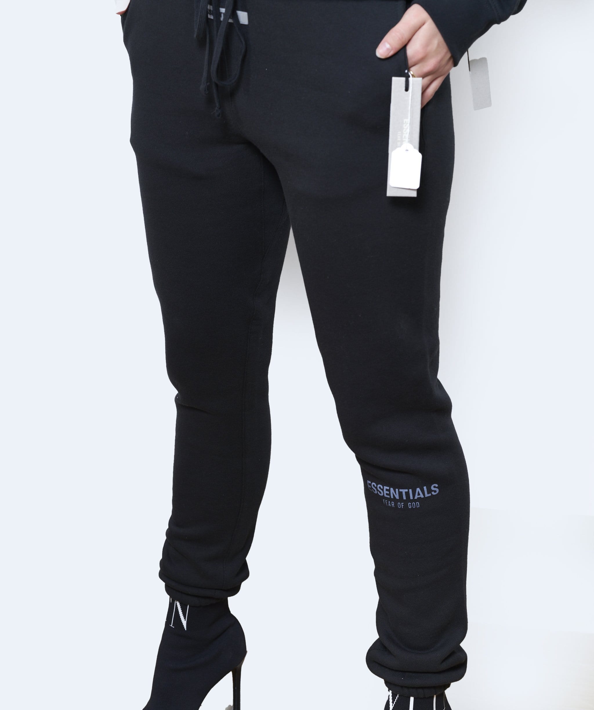 Fear Of God Essentials Fear Of God Essentials Black Sweatpant Size L