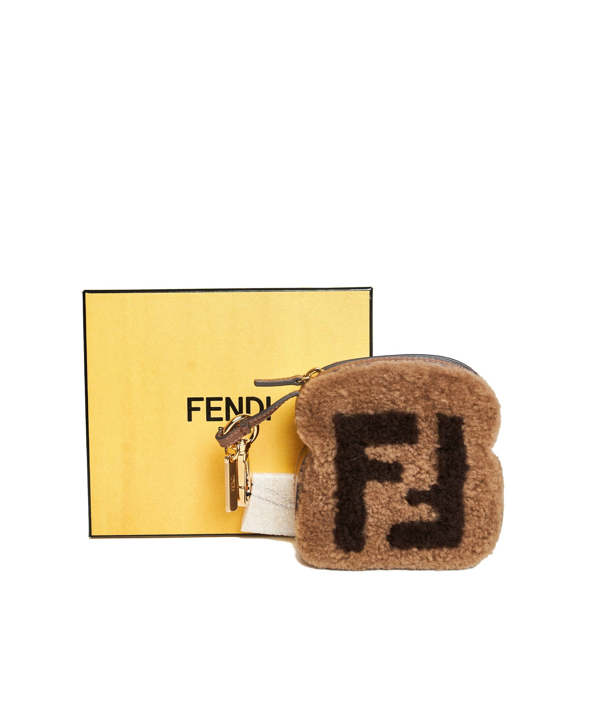 Fendi Fendi sherling beige charm