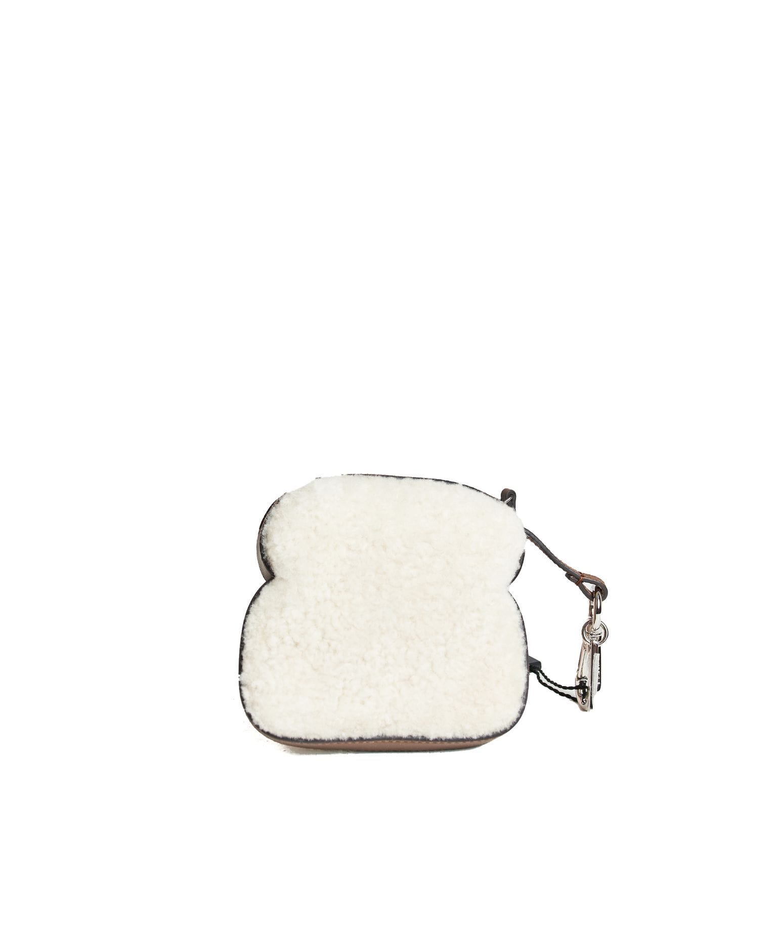 Fendi Fendi sherling creme charm