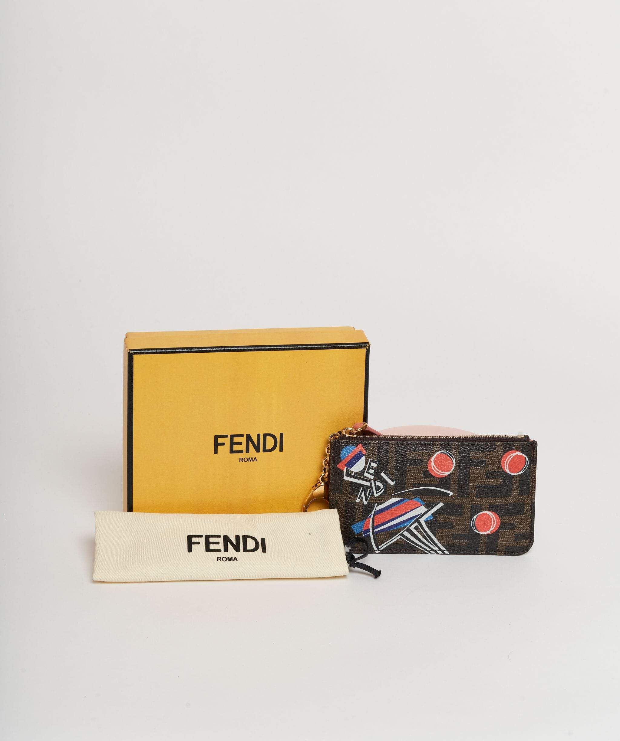 Fendi Fendi wallet with space ships