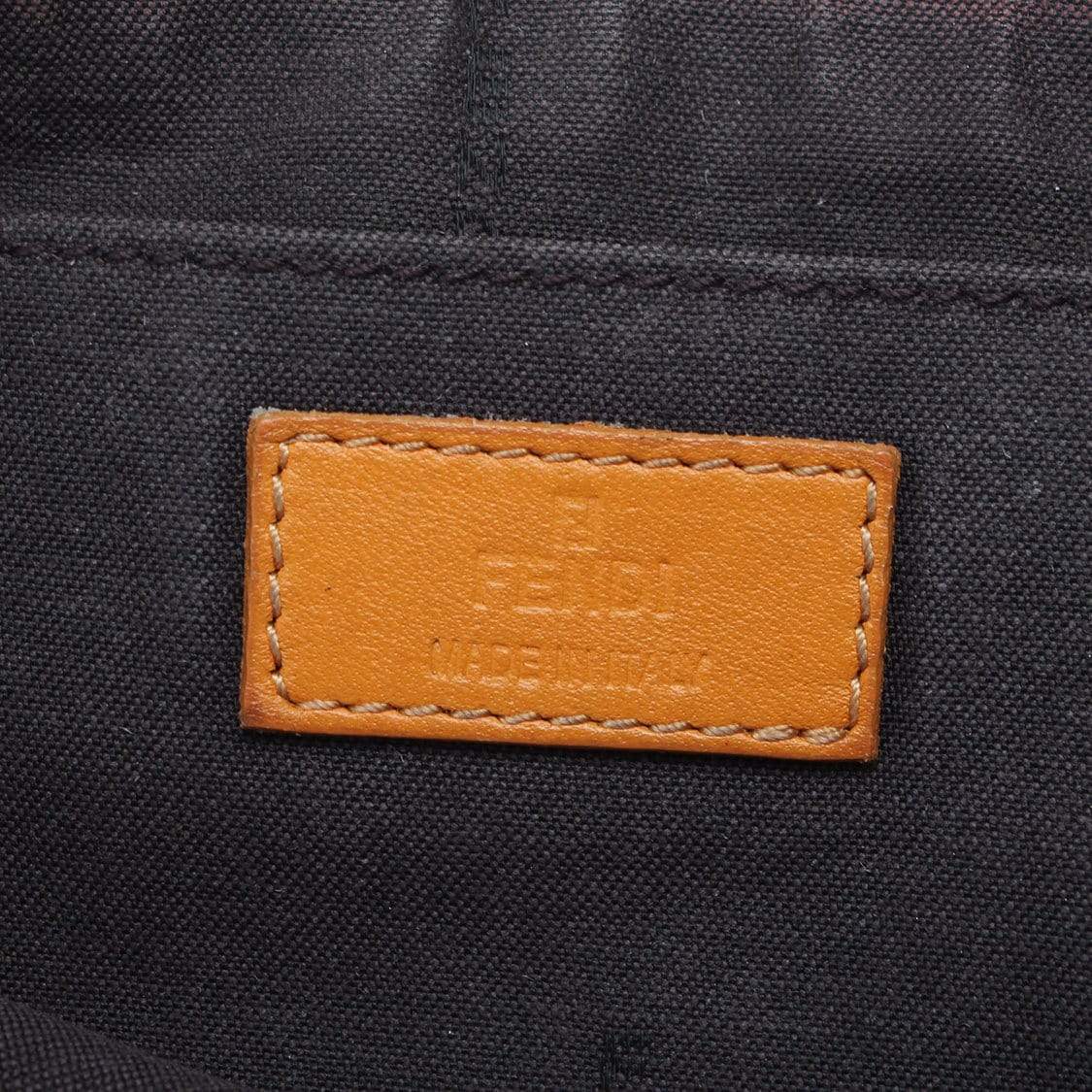 Fendi Fendi Zucca Canvas Pouch