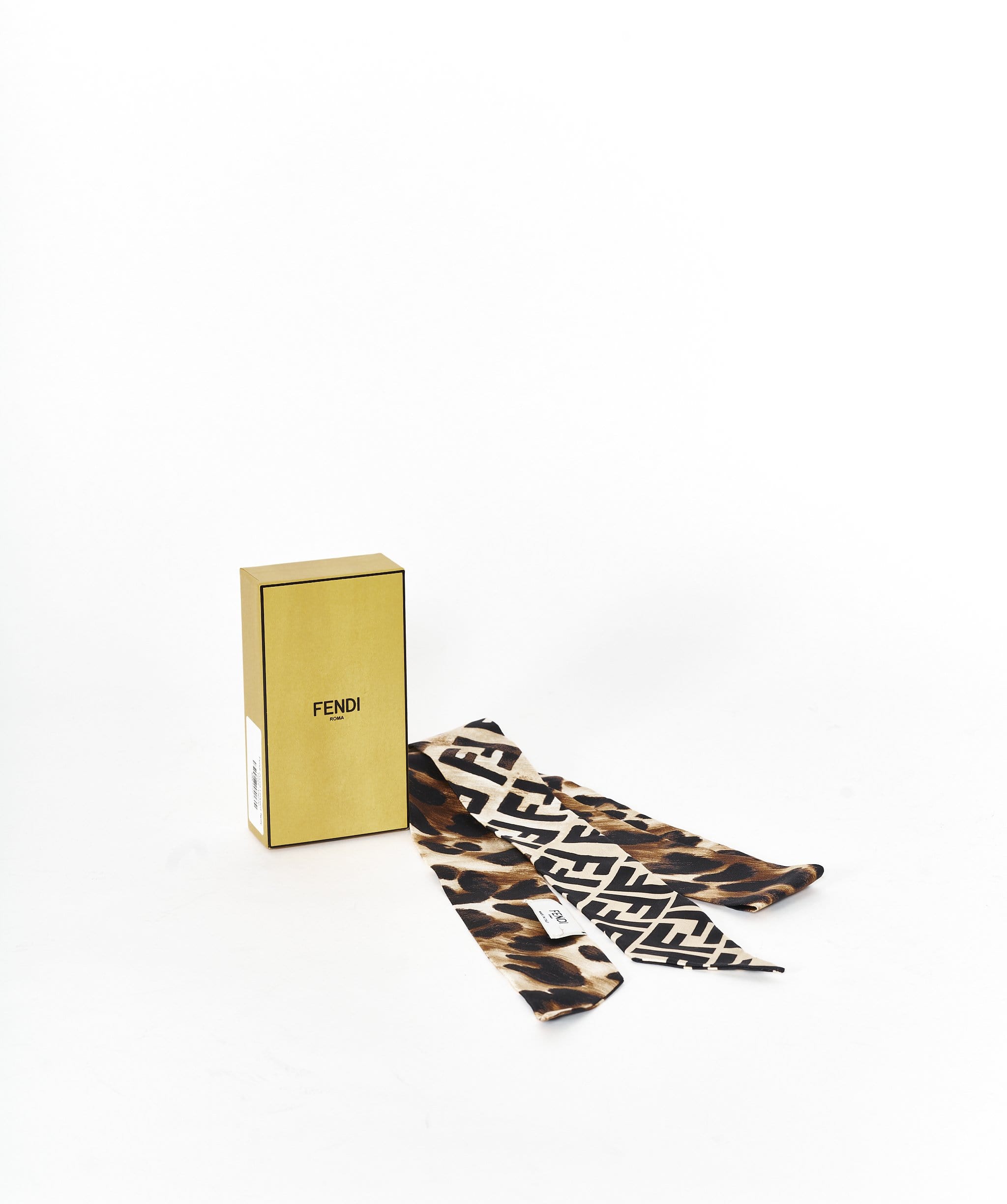 Fendi Fendi Zucca Leopard Twilly