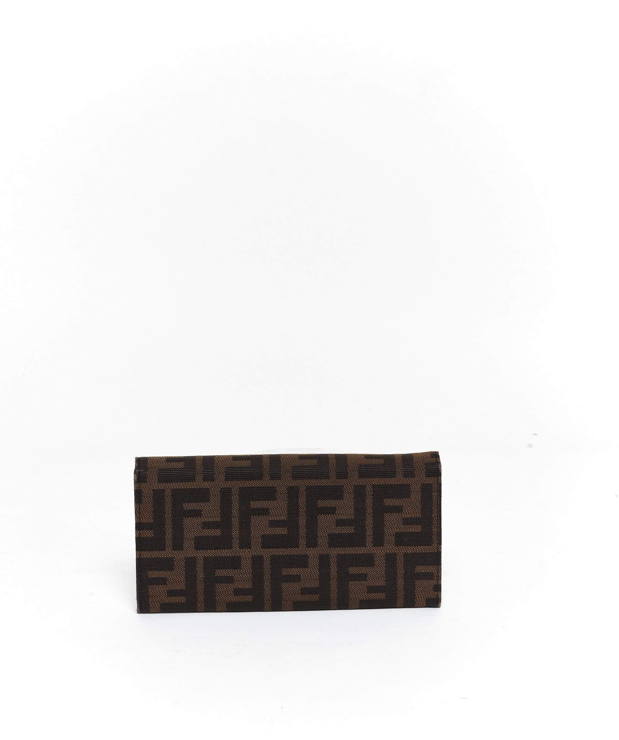 Fendi Fendi Zucca Wallet Brown