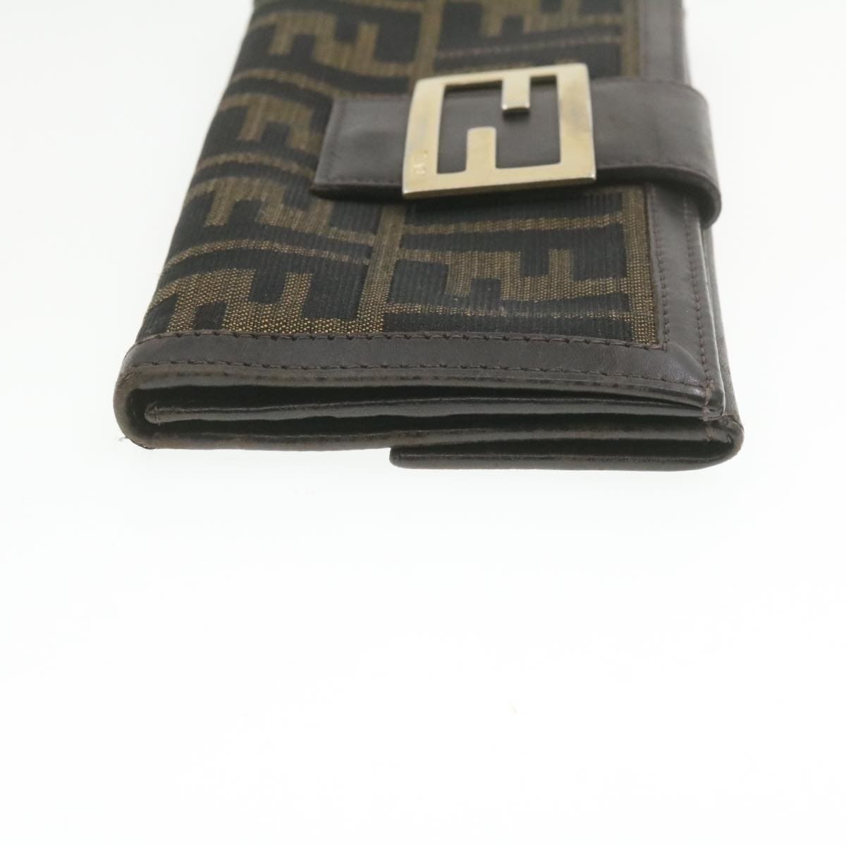 Fendi Fendi Zucca Wallet Brown