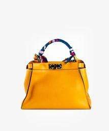 Fendi Fendi Amber Medium Leather Peekaboo Bag