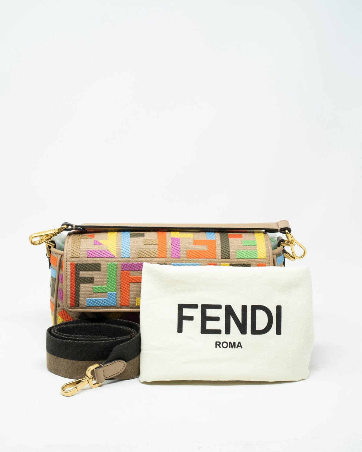 Fendi Fendi Baguette Multi coloured Bag - ADL1844