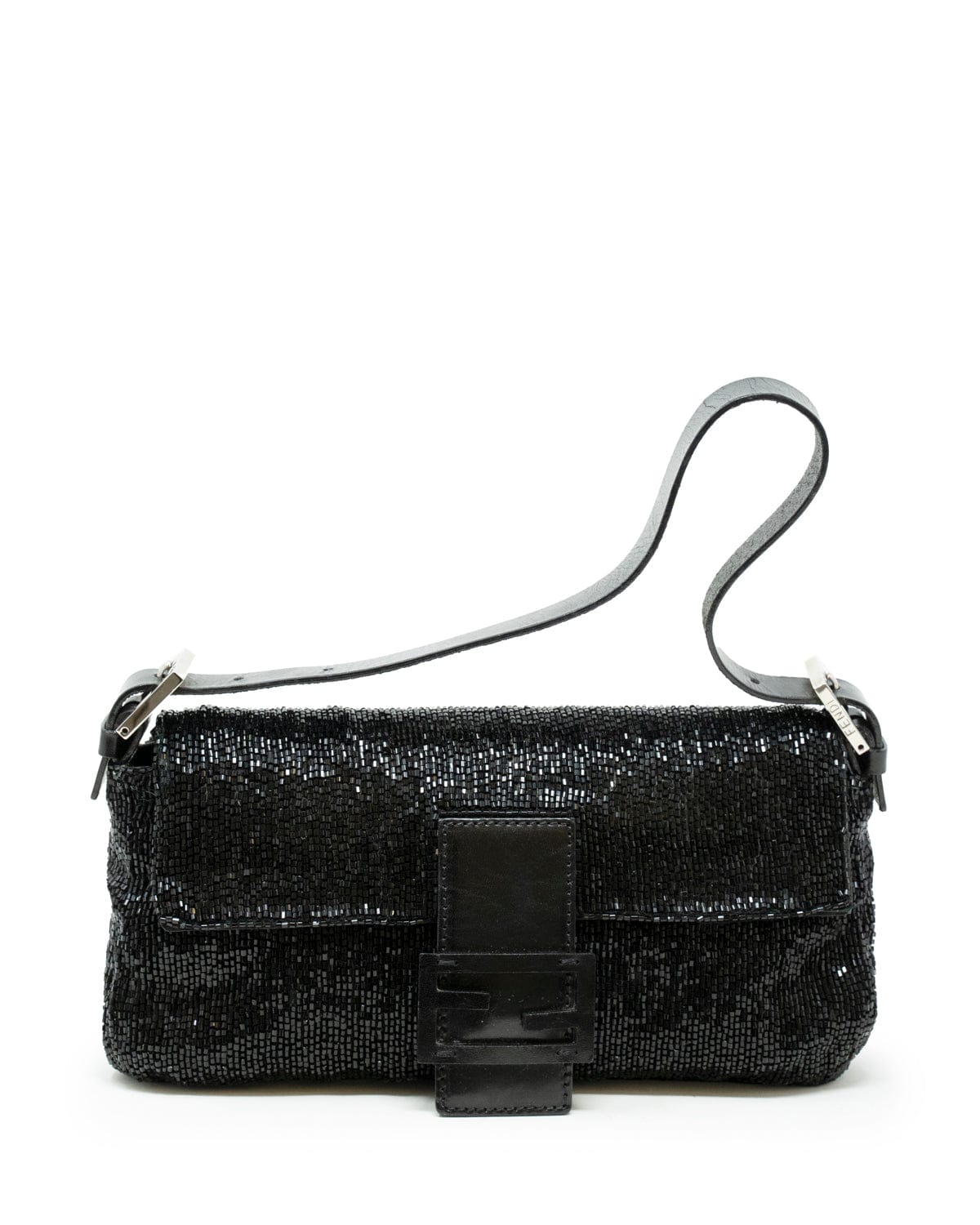 Fendi Fendi Beads Mamma Baguette Black ASL3176