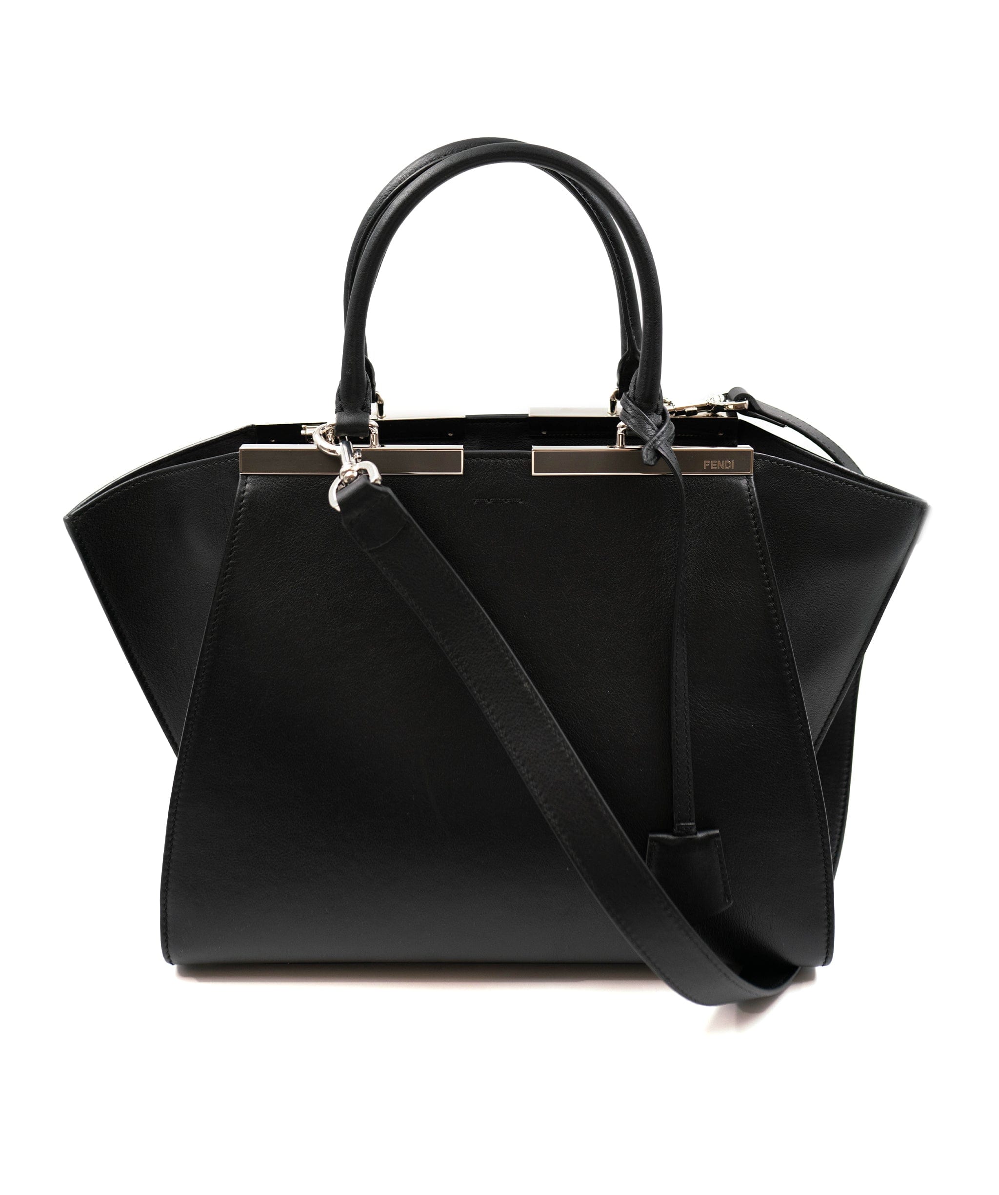 Fendi Fendi Black Leather 3Jours Tote ADL2079