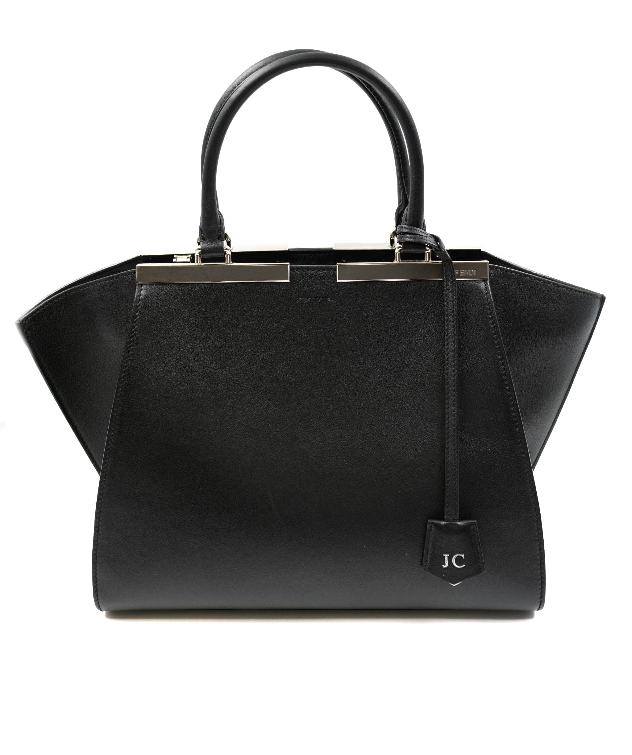 Fendi Fendi Black Leather 3Jours Tote ADL2079