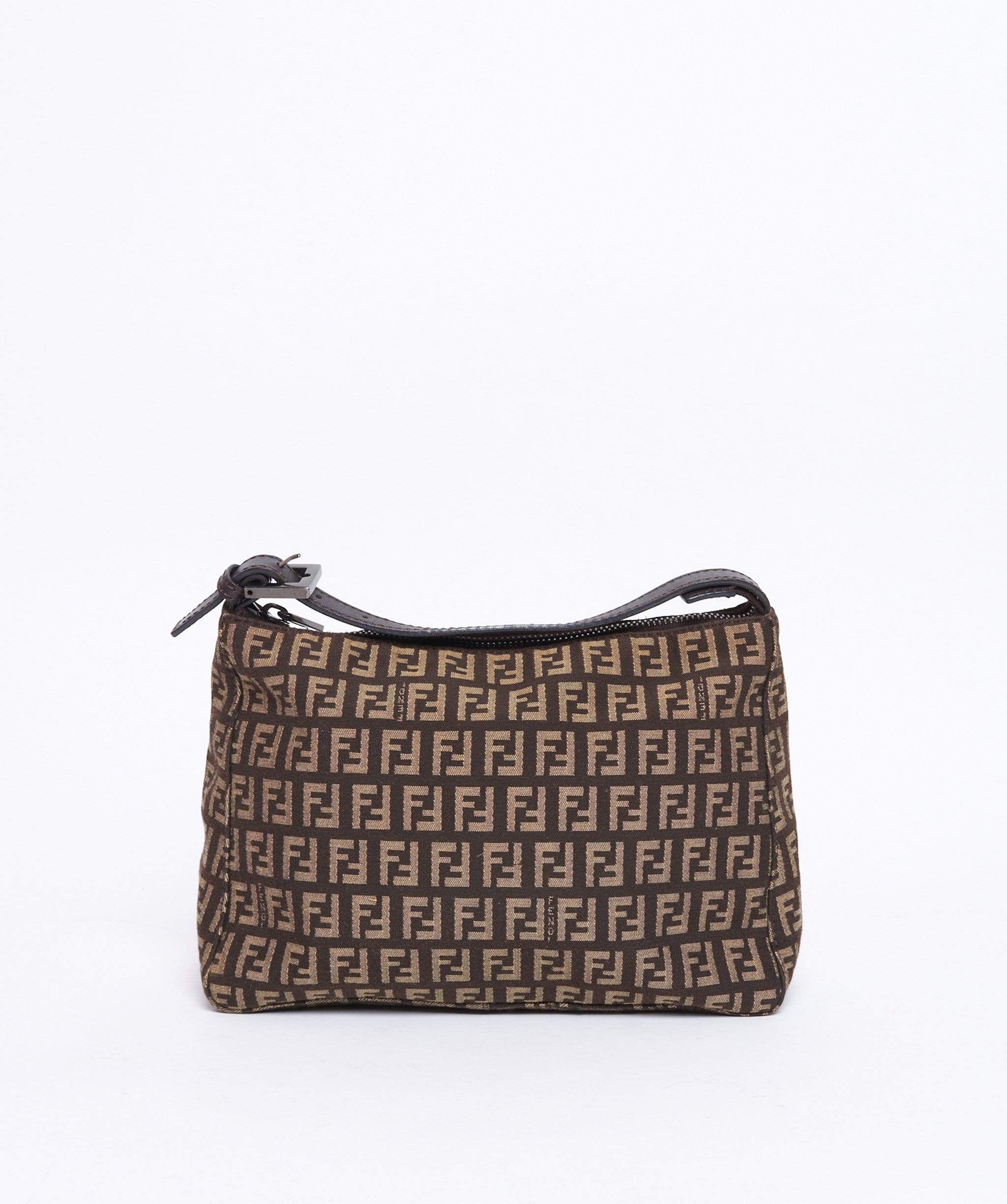 Fendi Fendi Brown Zucca Pouch