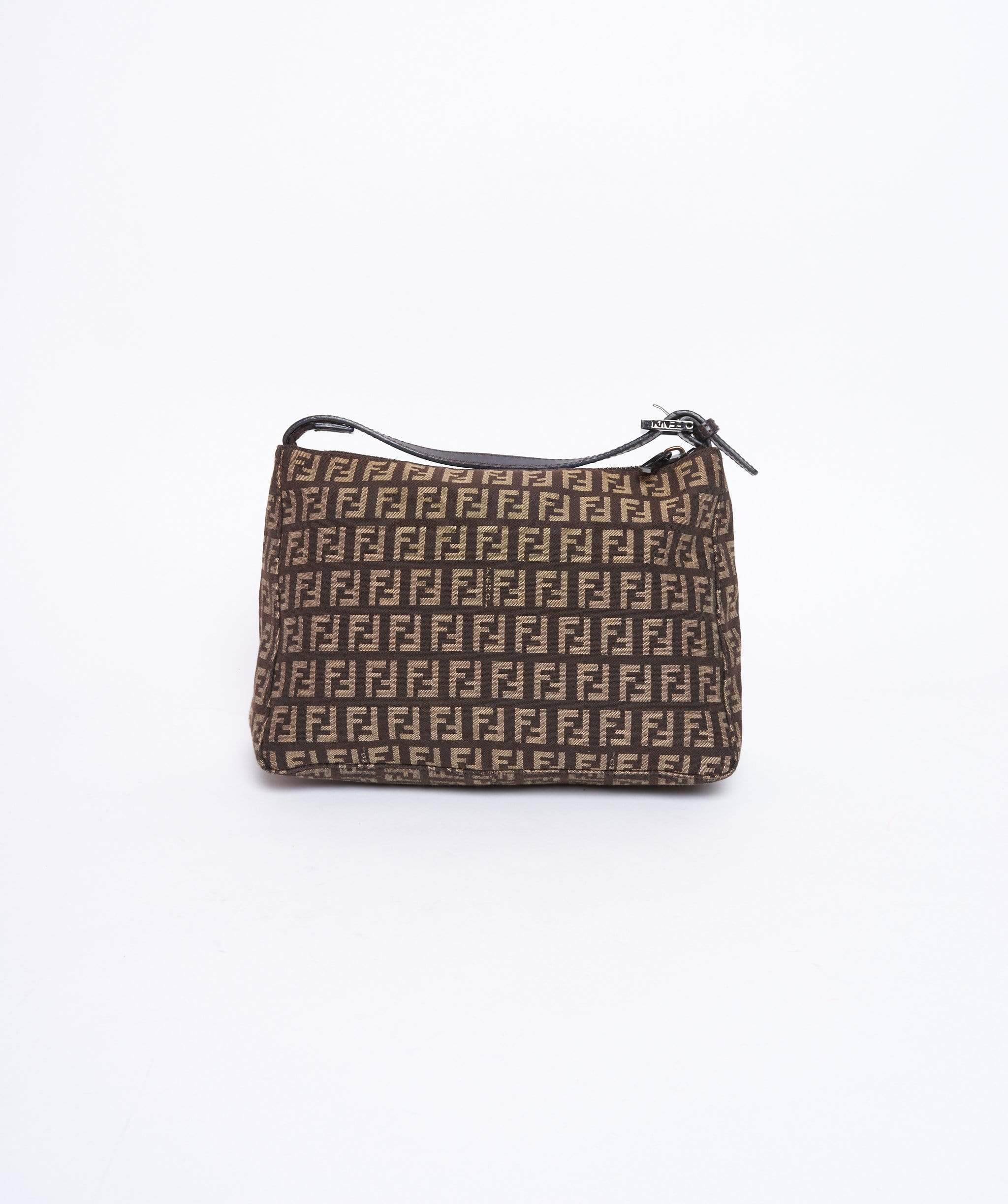 Fendi Fendi Brown Zucca Pouch