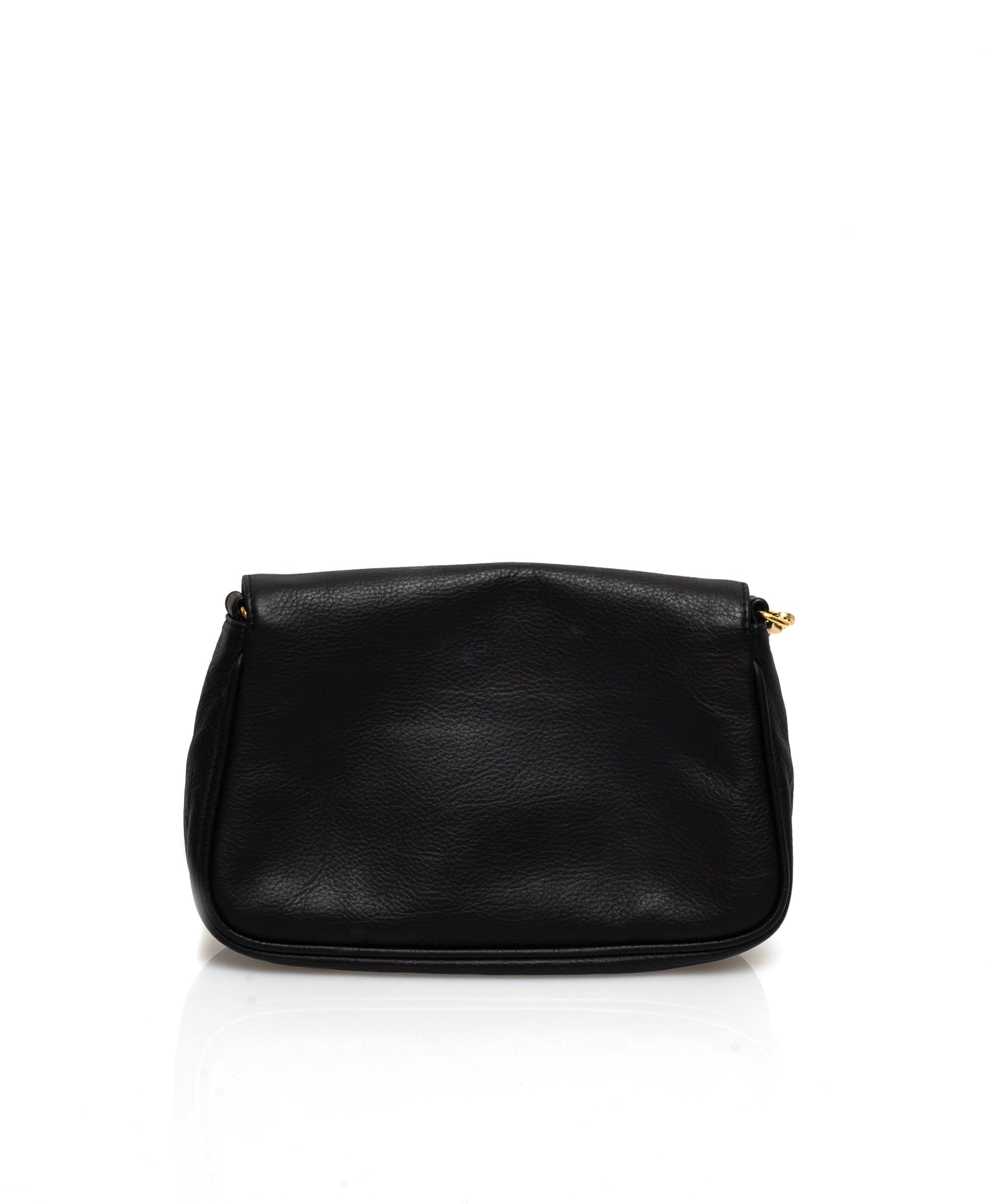 Fendi Fendi Fendista Black Leather Pochette MW2519