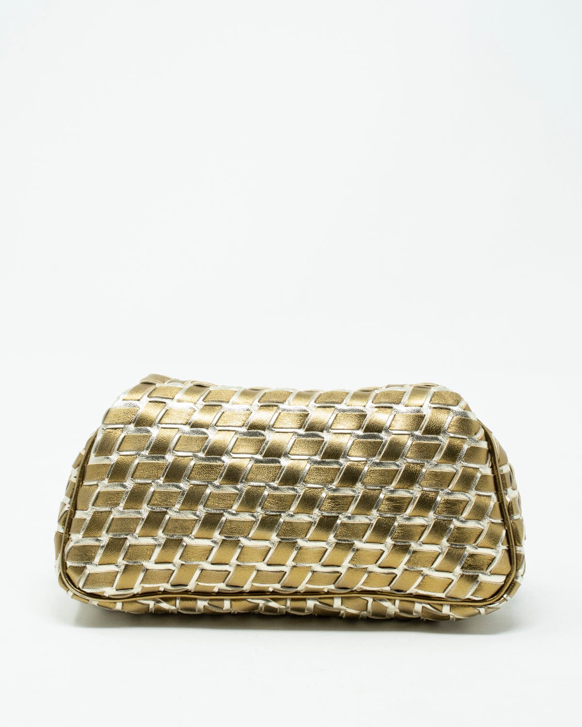 Fendi Fendi Gold Clutch - ALL0045