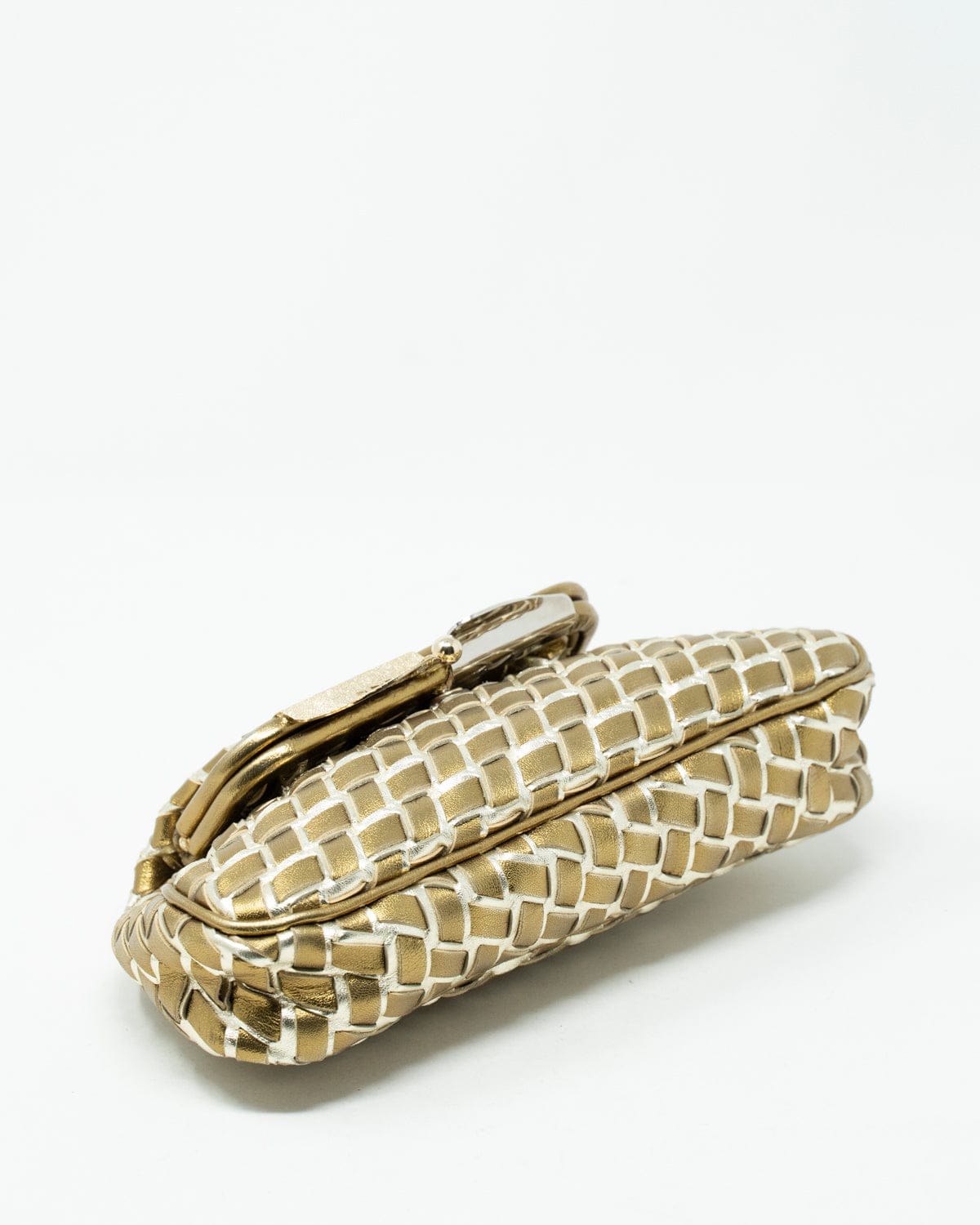 Fendi Fendi Gold Clutch - ALL0045