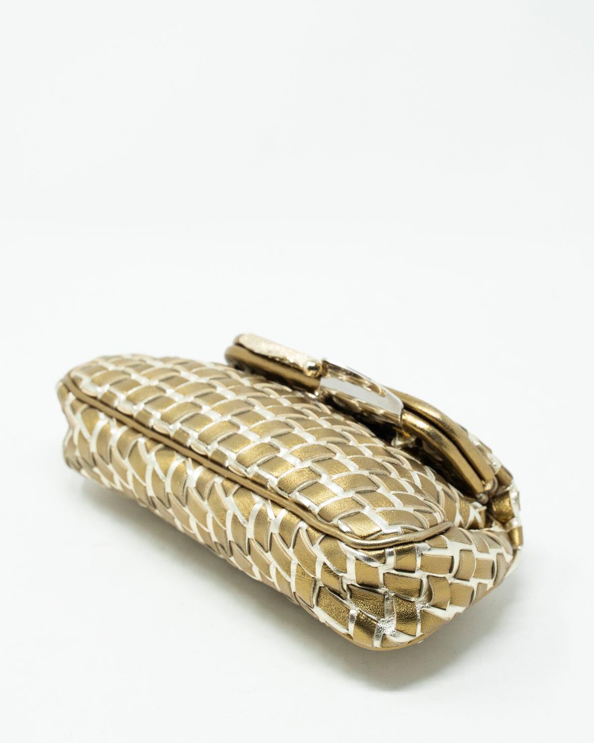 Fendi Fendi Gold Clutch - ALL0045