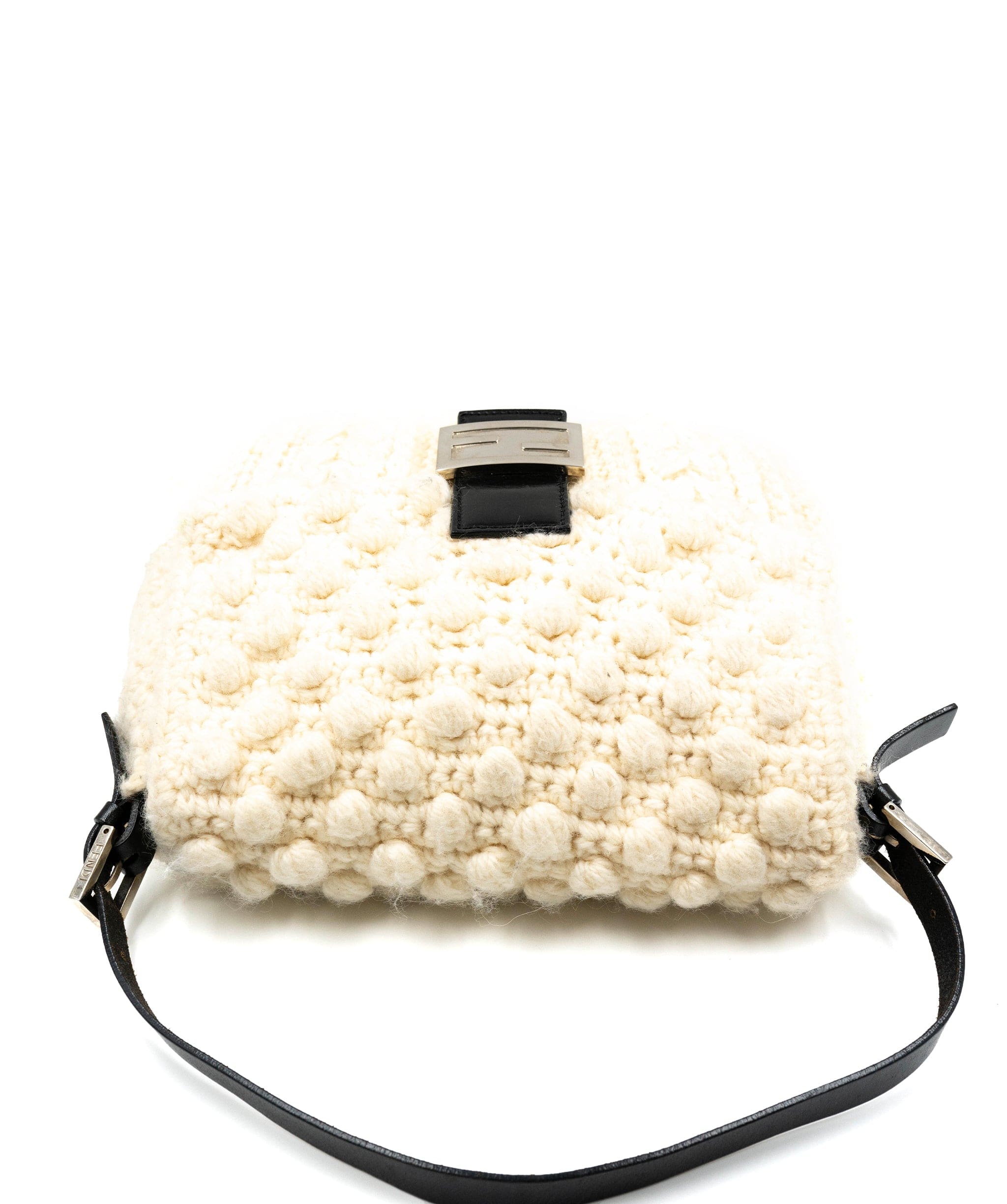 Fendi Fendi Knit Mamma Baguette Ivory ASL2575