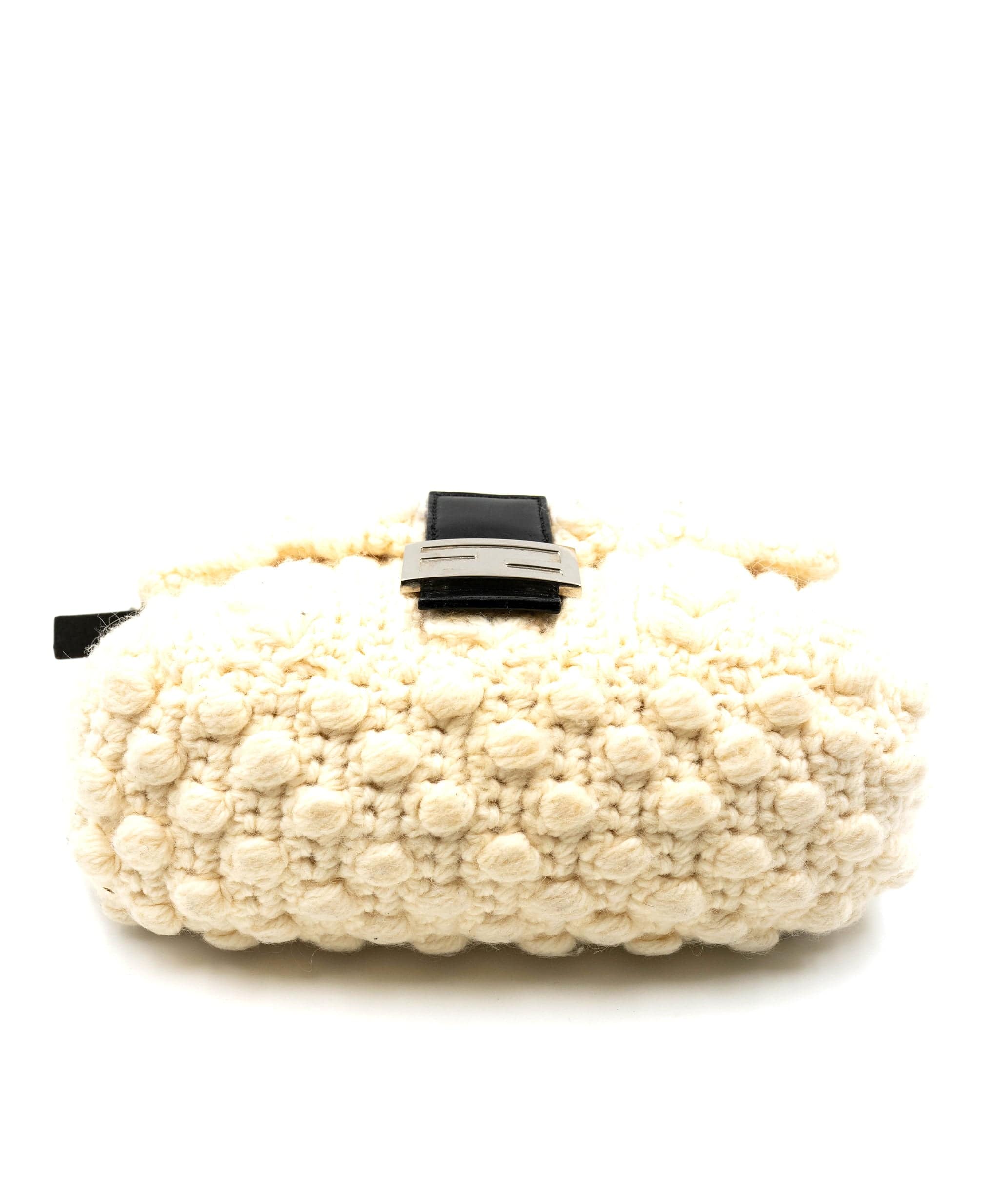 Fendi Fendi Knit Mamma Baguette Ivory ASL2575