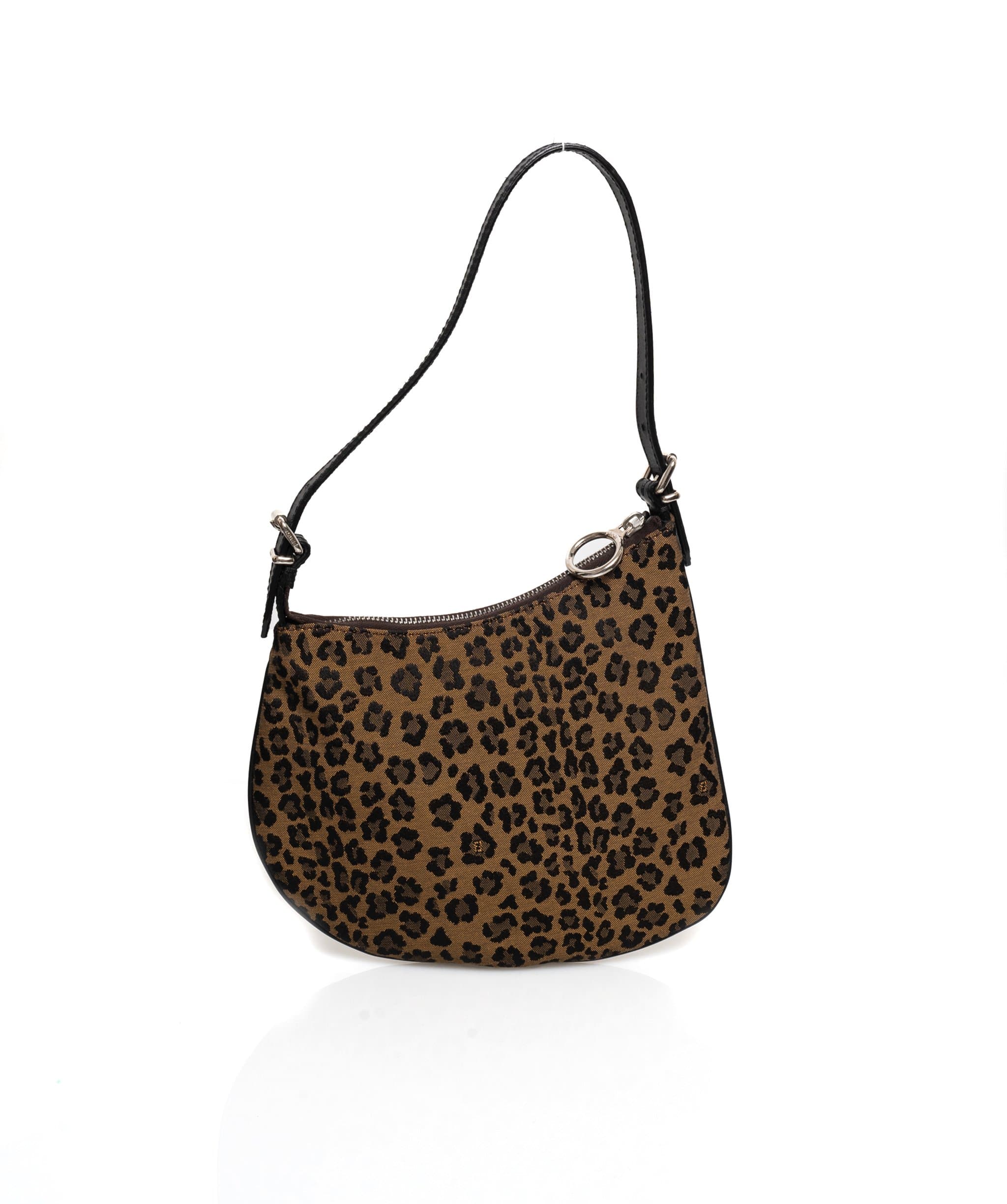 Fendi Fendi Leopard Print Oyster Shoulder bag- MW2532