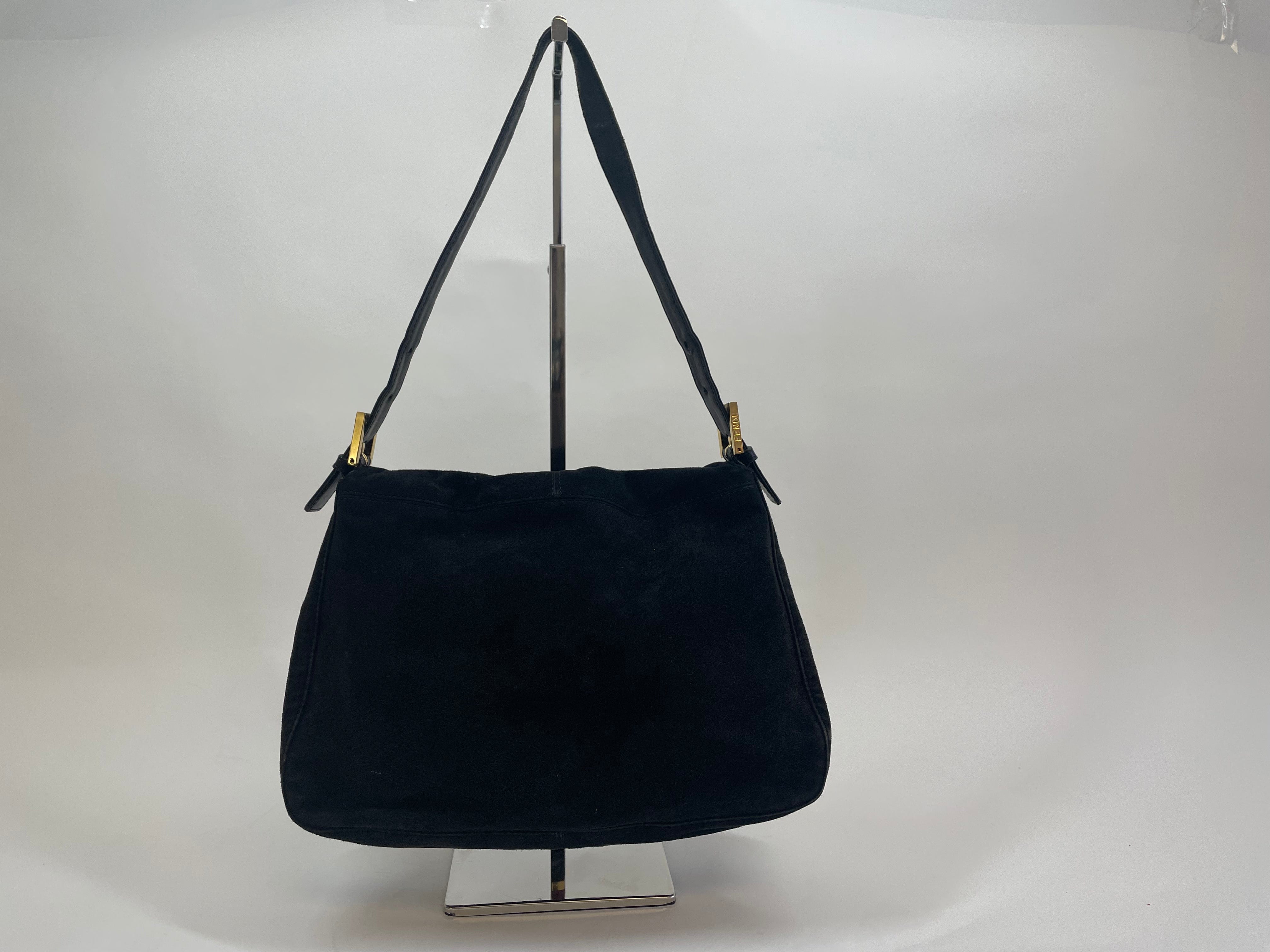 Fendi Fendi Mama Baguette Shoulder Bag Black ASL3042