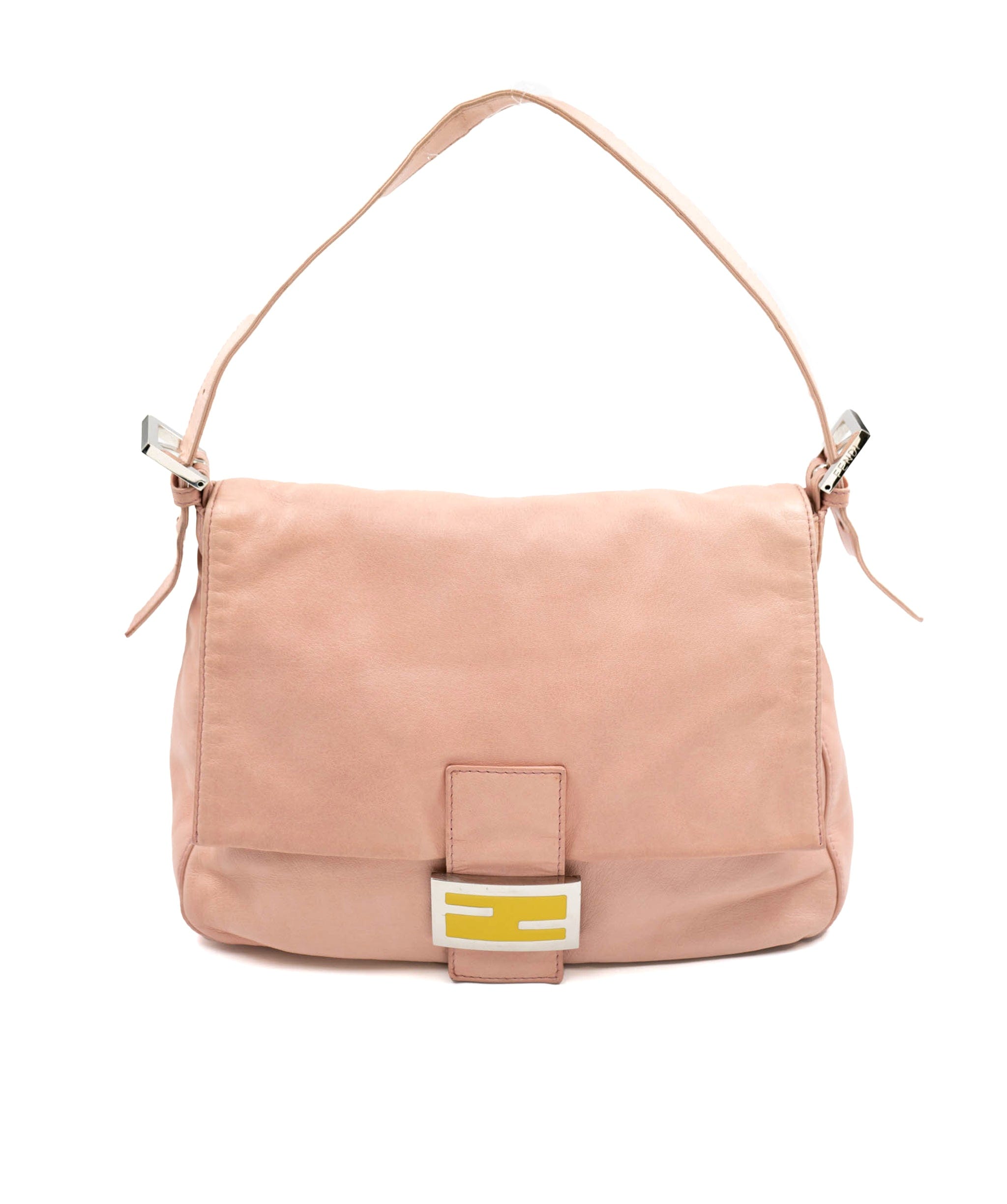 Fendi Fendi Mamma Baguette Pink Leather ASL4673