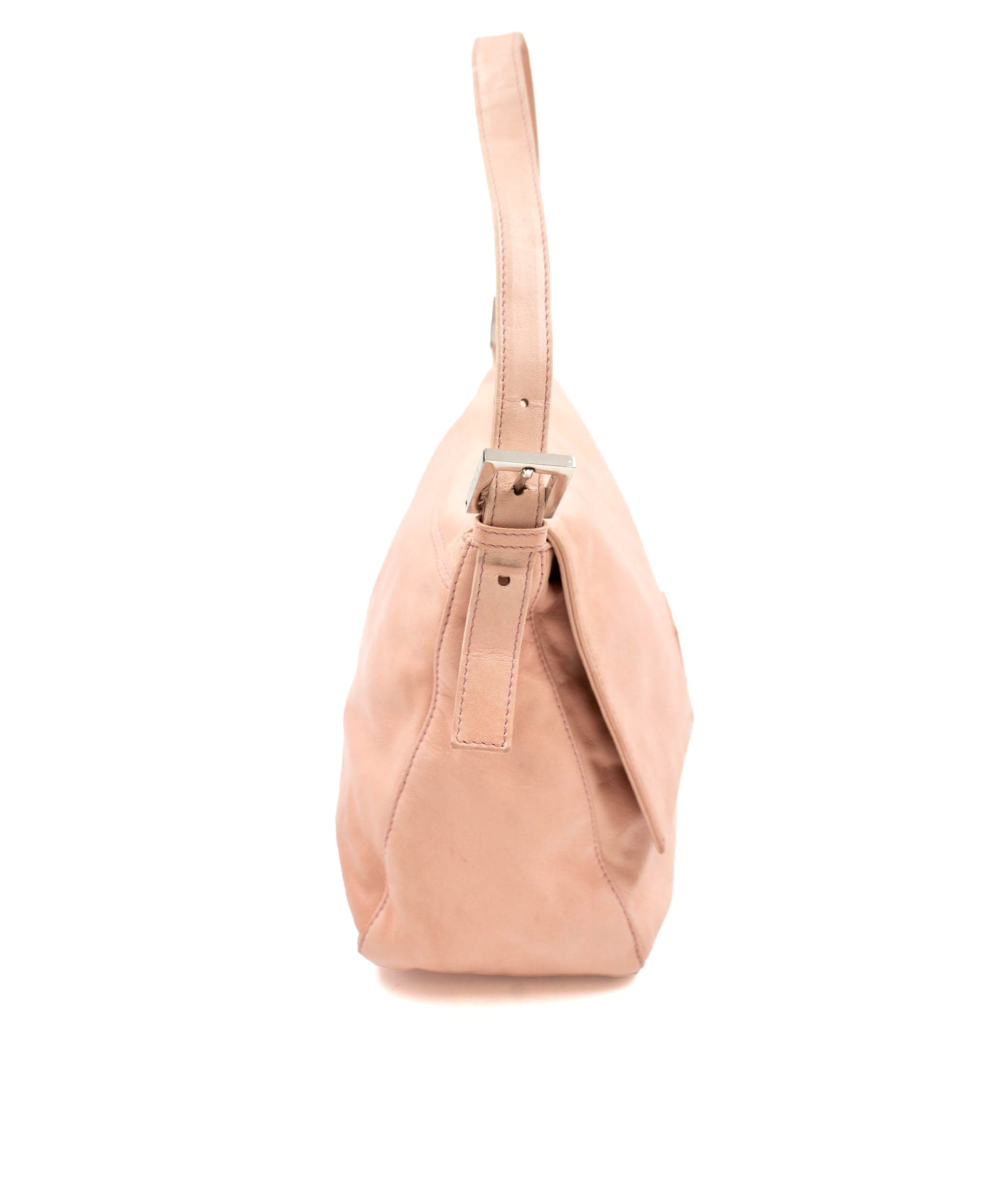 Fendi Fendi Mamma Baguette Pink Leather ASL4673