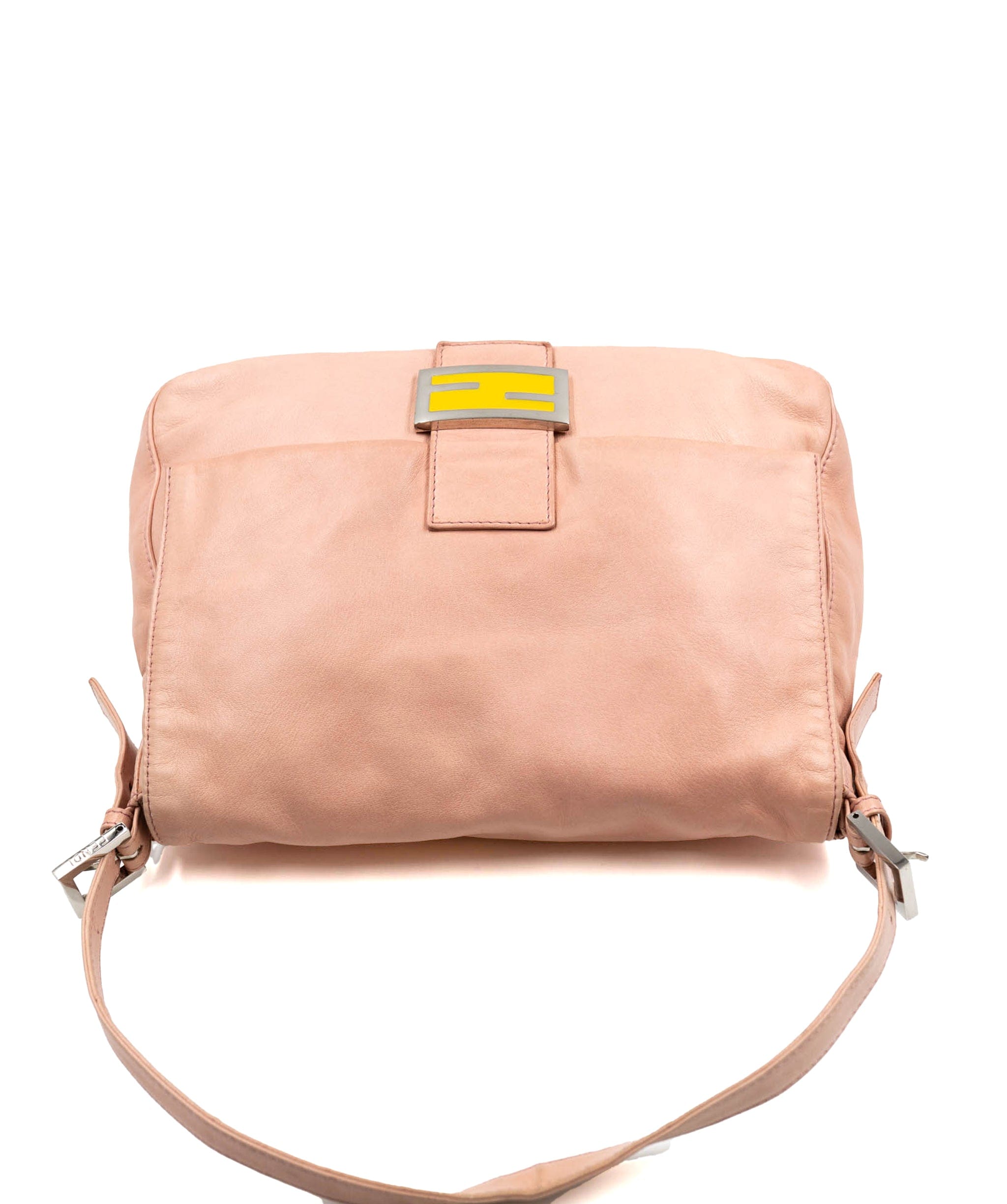 Fendi Fendi Mamma Baguette Pink Leather ASL4673