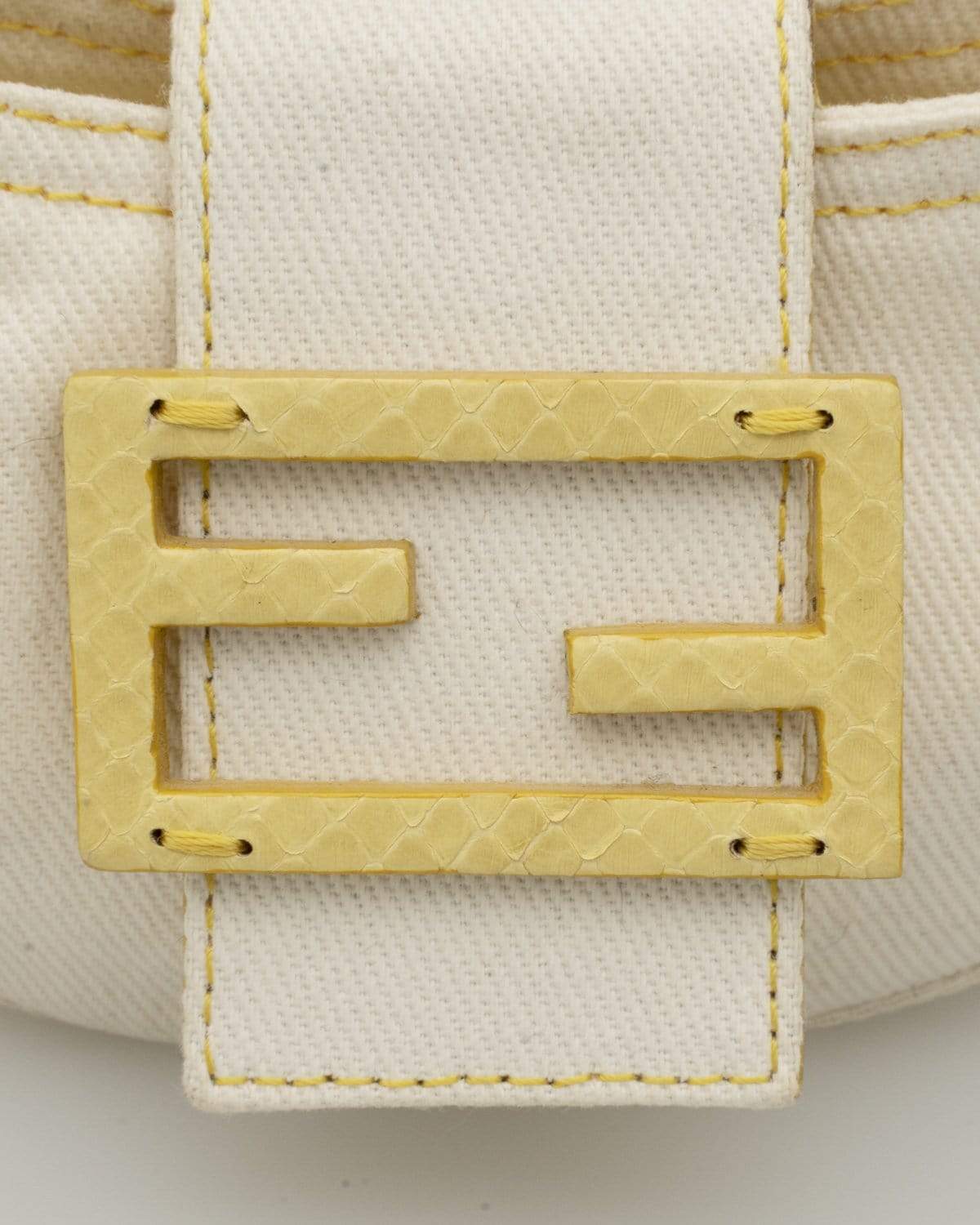 Fendi Fendi Micro Canvas Baguette Bag - AGL1485