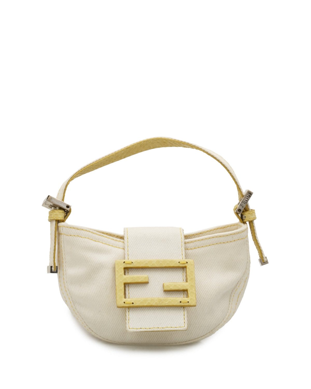 Fendi Fendi Micro Canvas Baguette Bag - AGL1485