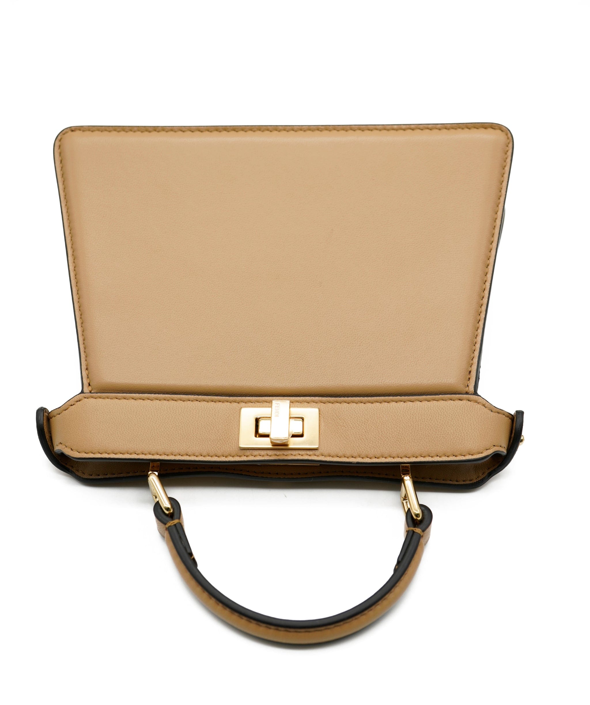 Fendi Fendi mini Peekaboo caramel  AWL4329