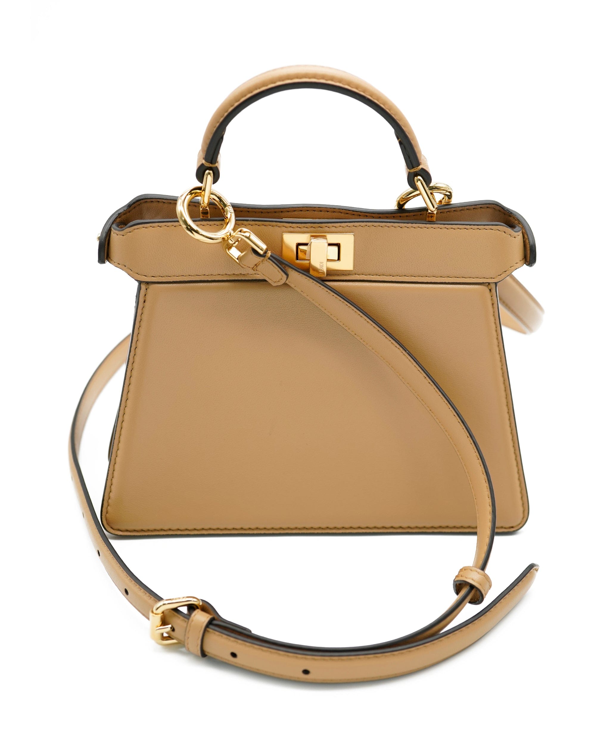 Fendi Fendi mini Peekaboo caramel  AWL4329