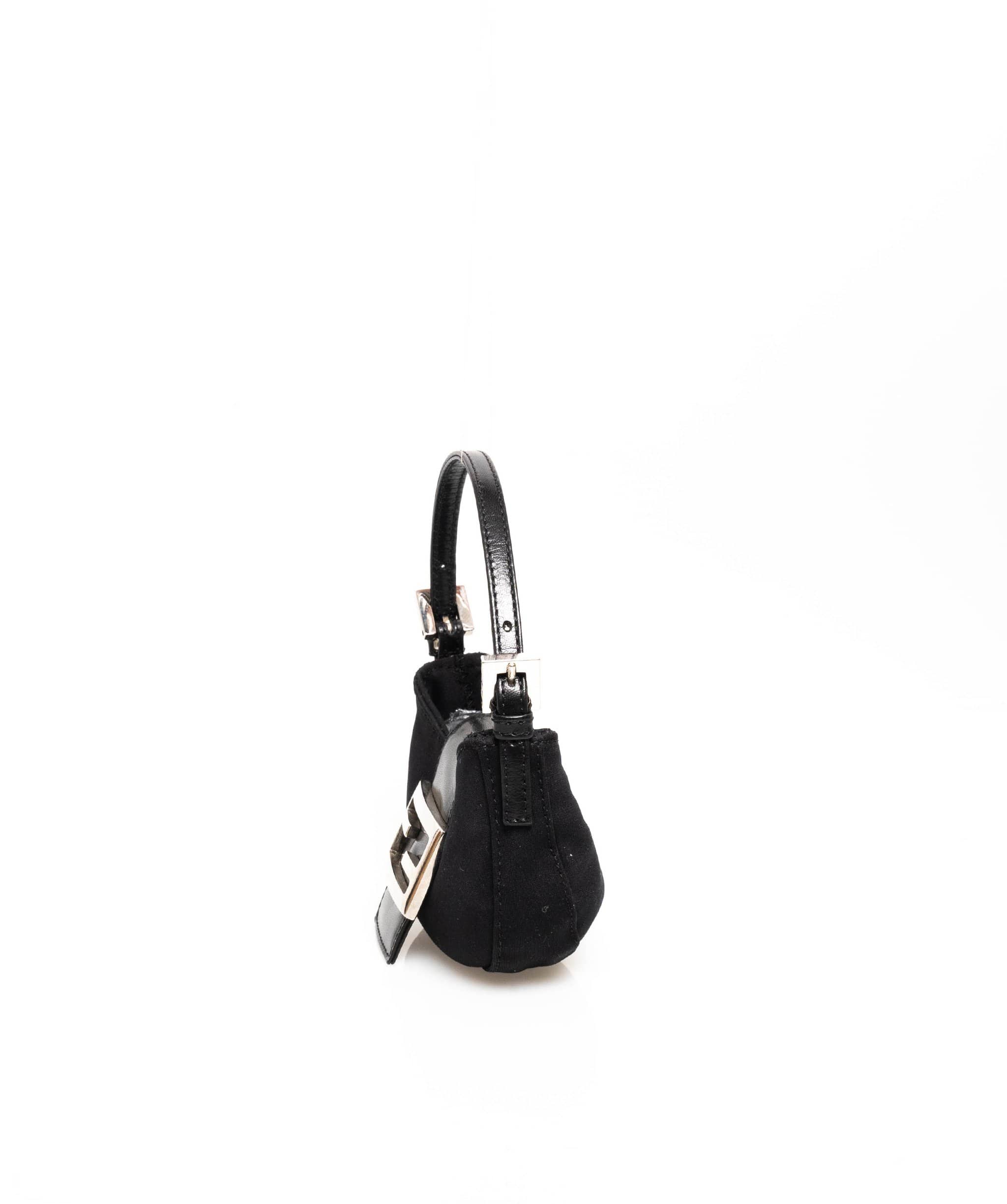 Fendi FENDI Mirco Mamma Baguette Pouch Nylon Hand Bag - AWL1648