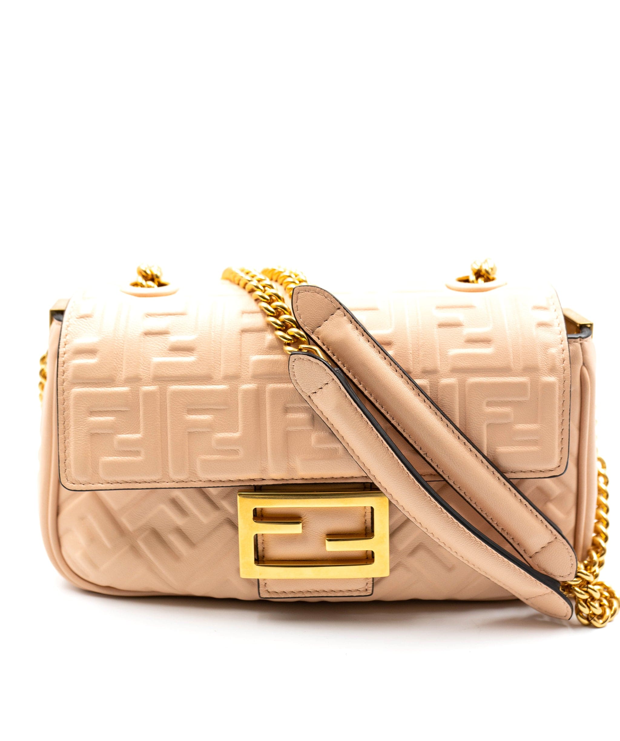 Fendi Fendi Nude Baguette GHW - AWL2899