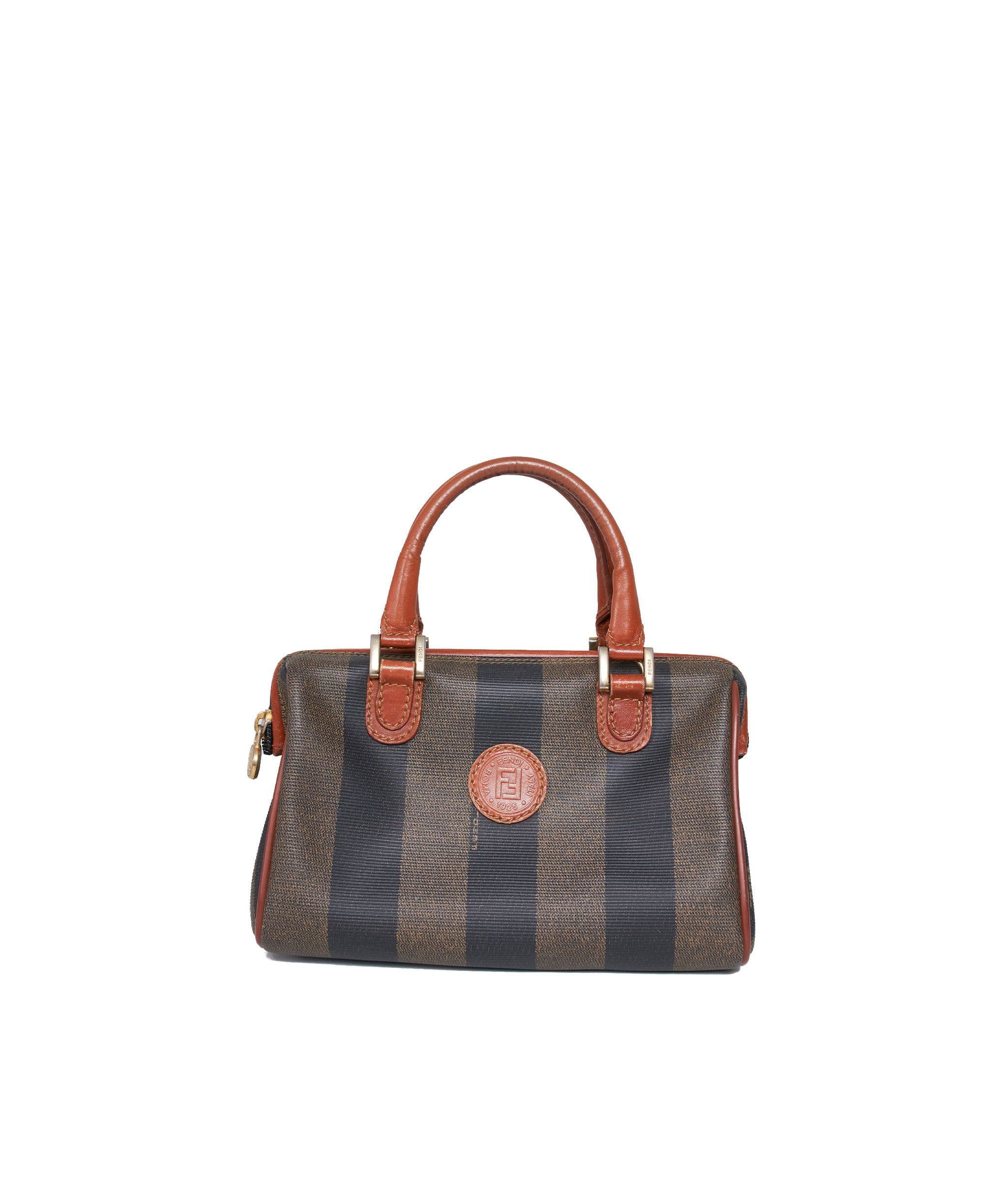 Fendi Fendi Pequin PVC Stripe 2Way Bag MW2807