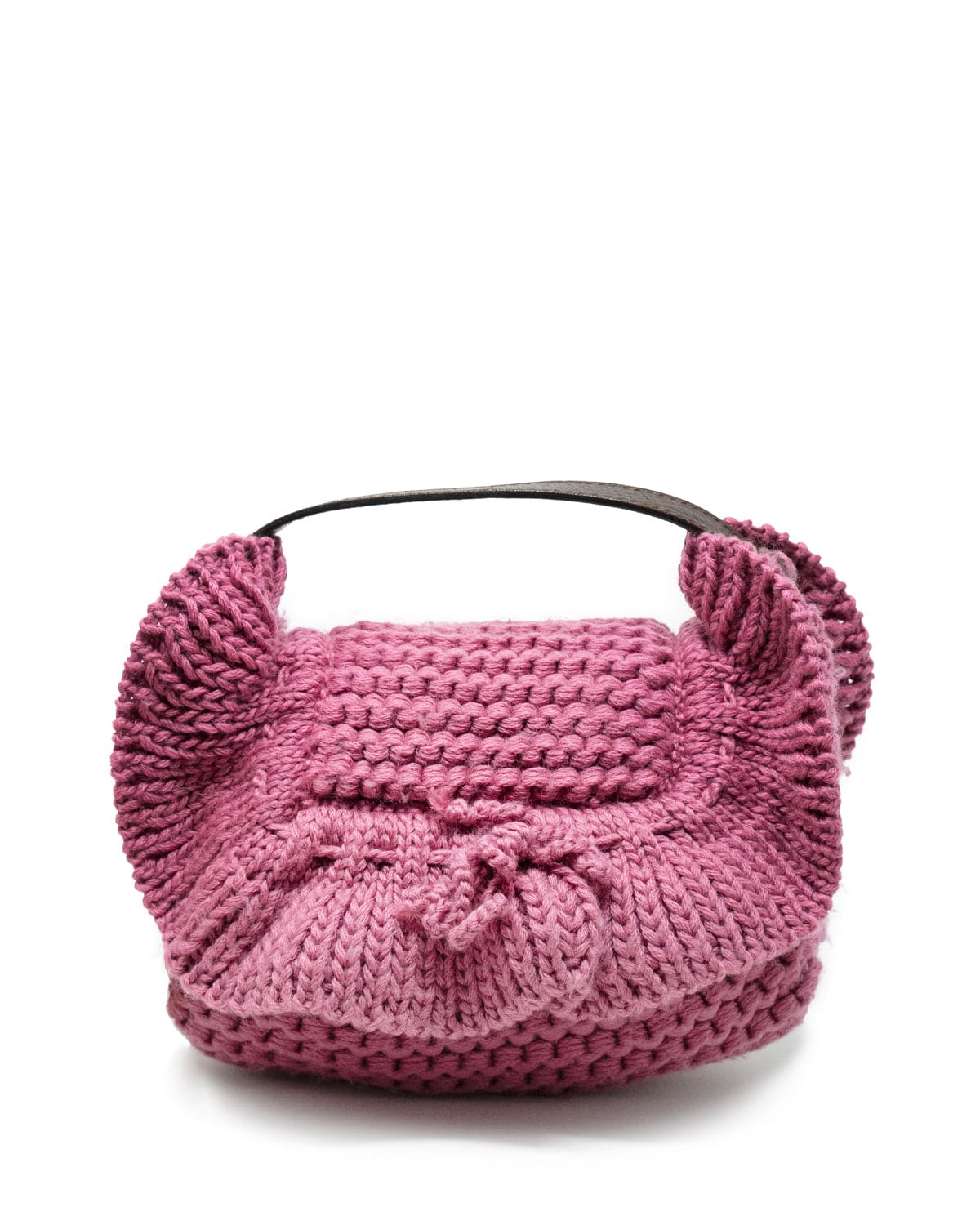 Fendi Fendi Pink Knitted Small Hand Bag - AWL3240