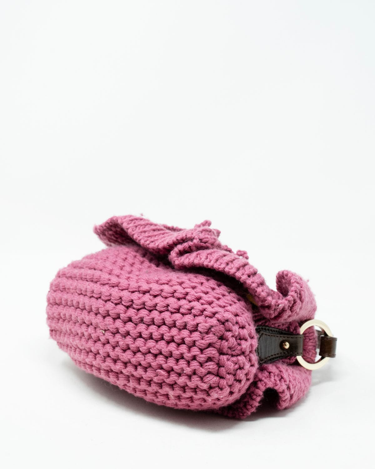 Fendi Fendi Pink Knitted Small Hand Bag - AWL3240