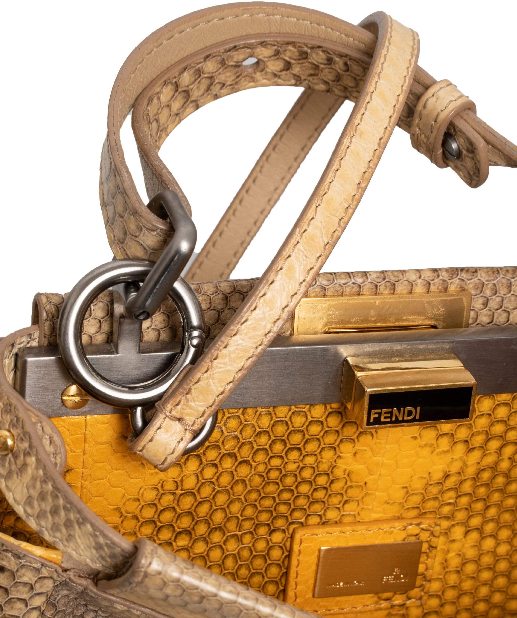 Fendi Fendi Python Small Peekaboo - NW3742