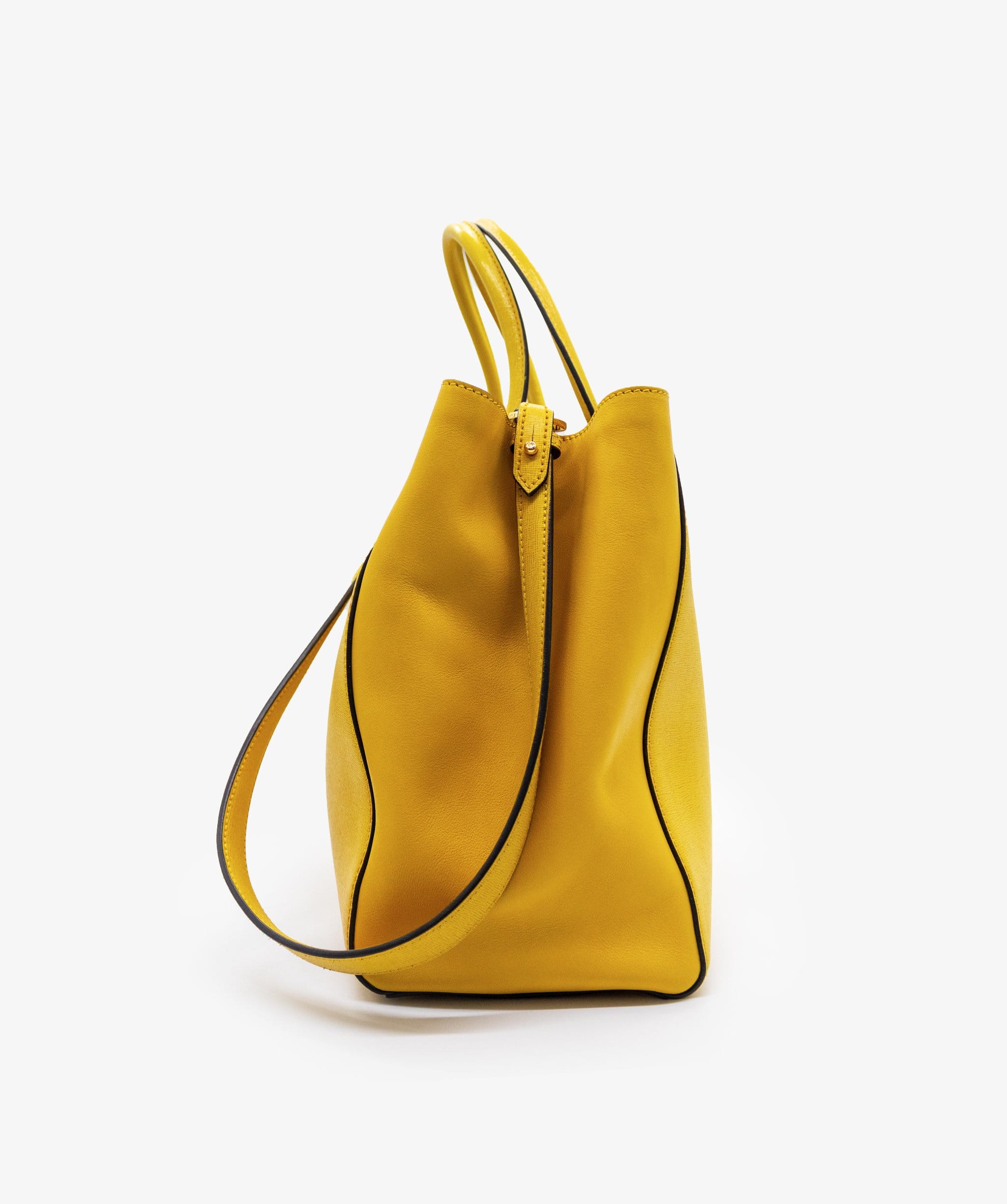 Fendi Fendi Sac Du Jour Yellow Handbag RJL1261