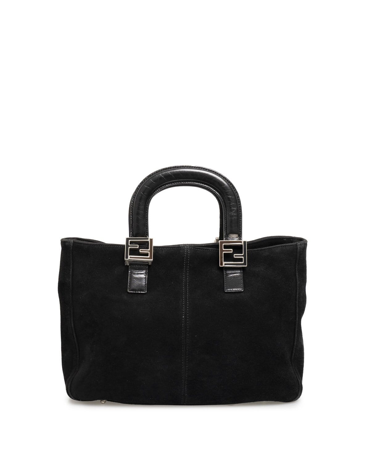 Fendi Fendi Small Black Suede Handbag - AWL1938