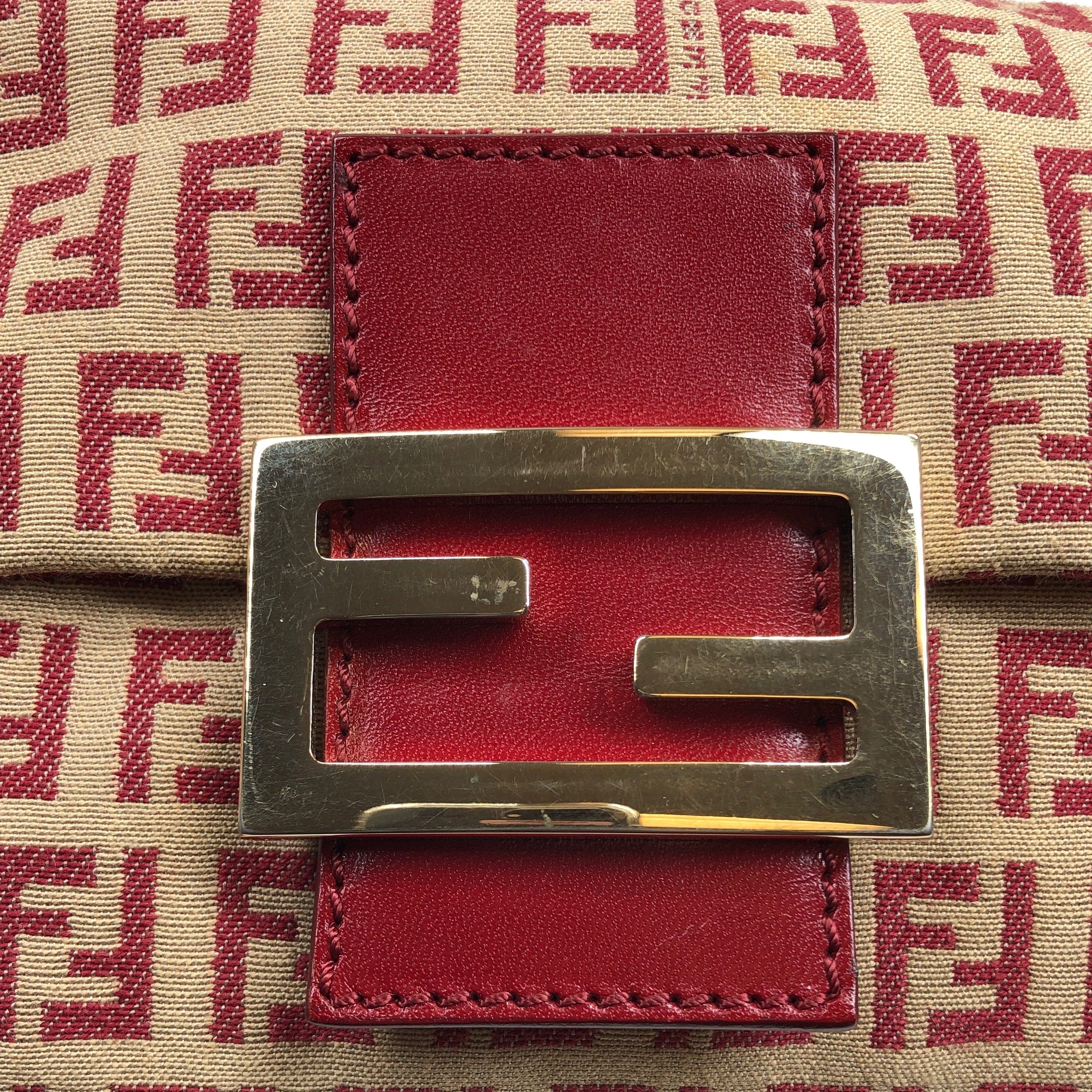 Fendi Fendi Small Zucchino Mamma Baguette PXL2383