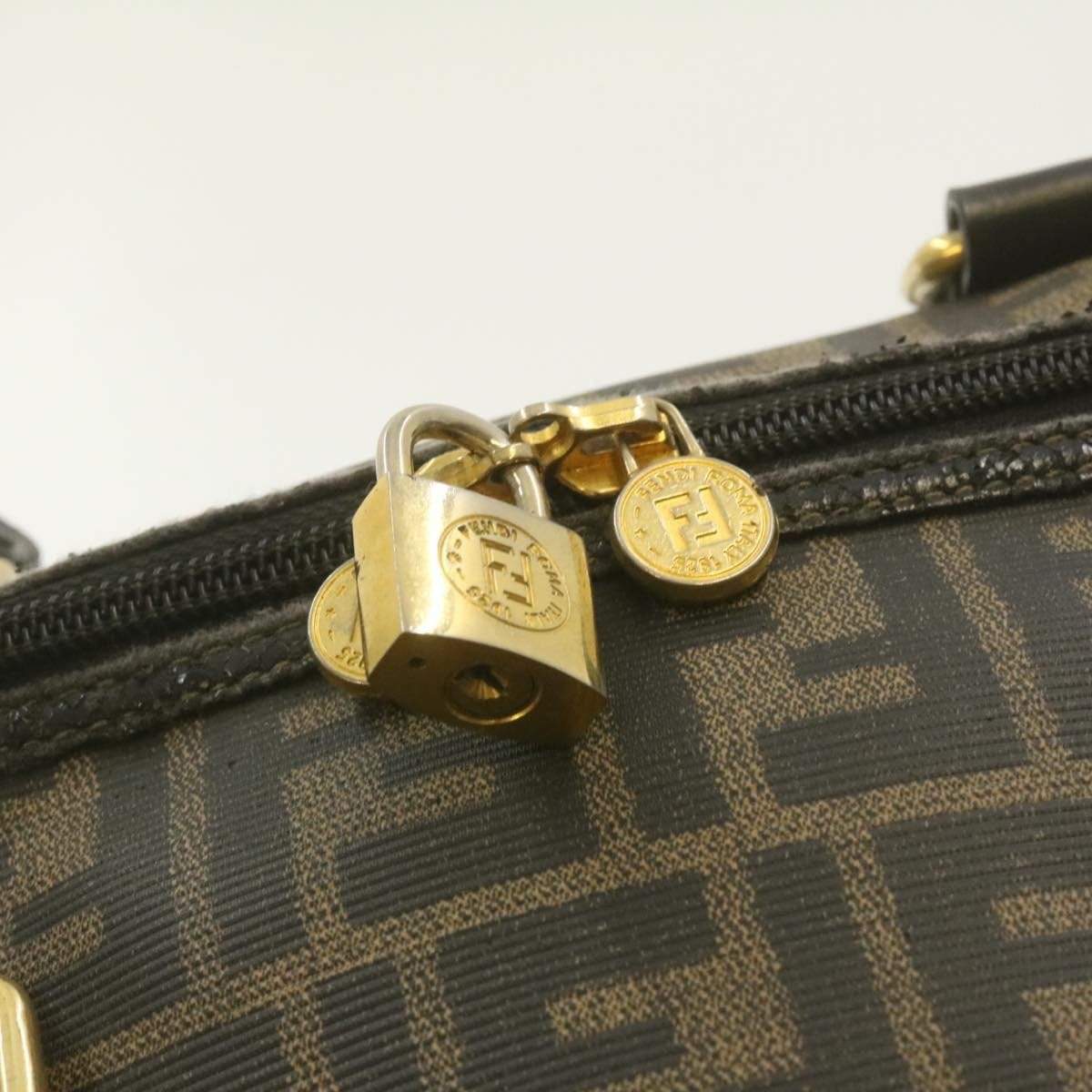 Fendi Fendi Zucca Boston Bag AWL1088