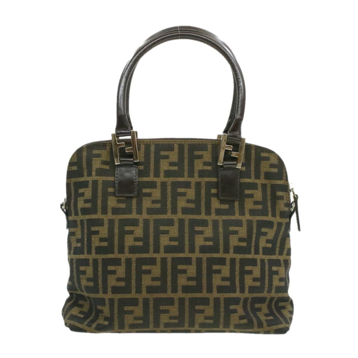 Fendi FENDI Zucca Canvas Hand Bag